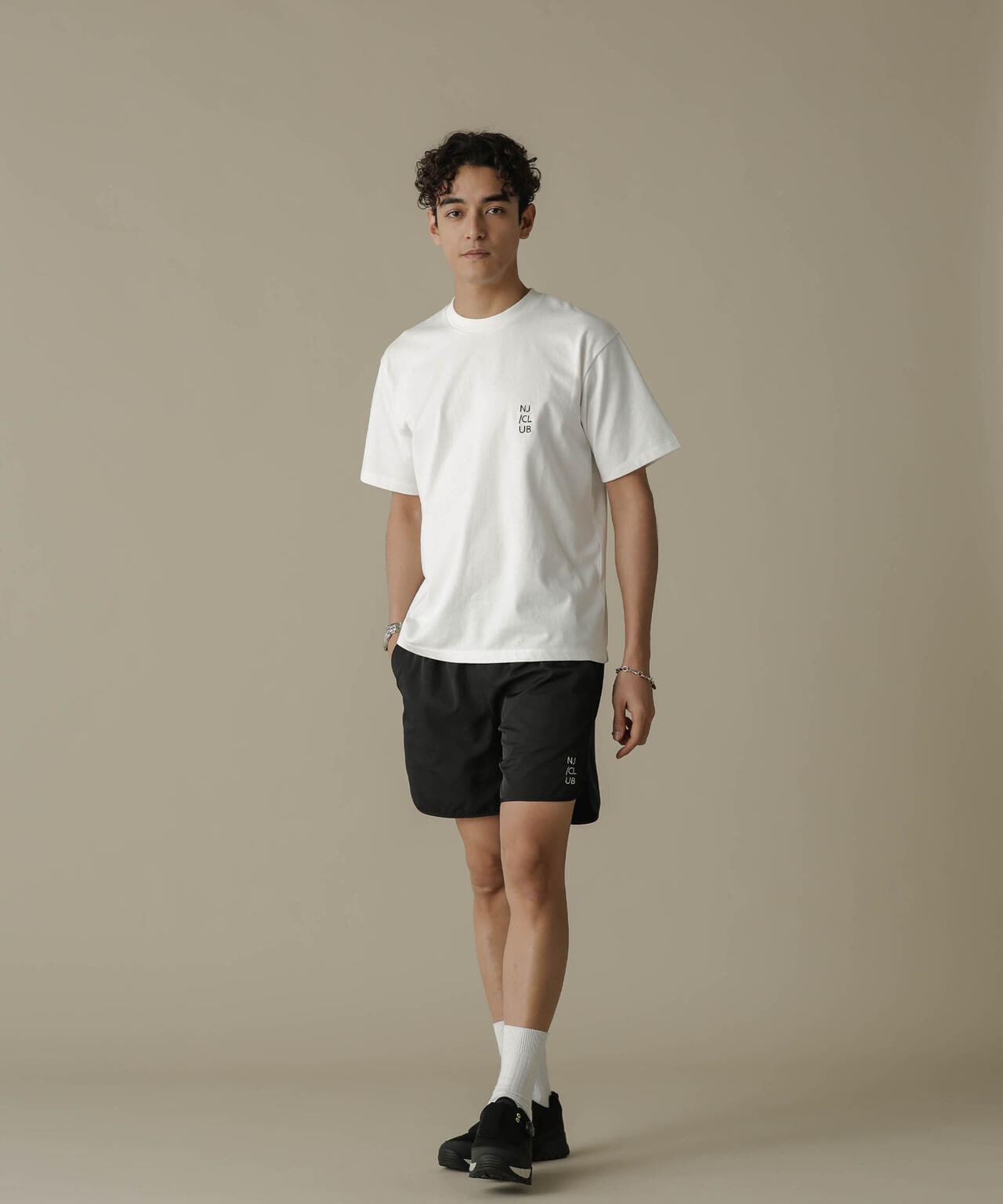 「NJ/CLUB」PARKSTOCK ベーシックTシャツ 6684124223