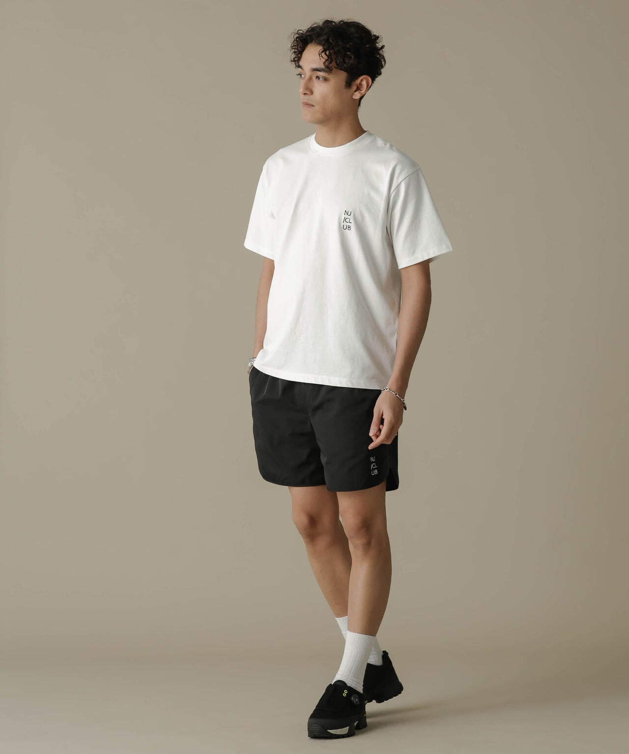 「NJ/CLUB」PARKSTOCK ベーシックTシャツ 6684124223