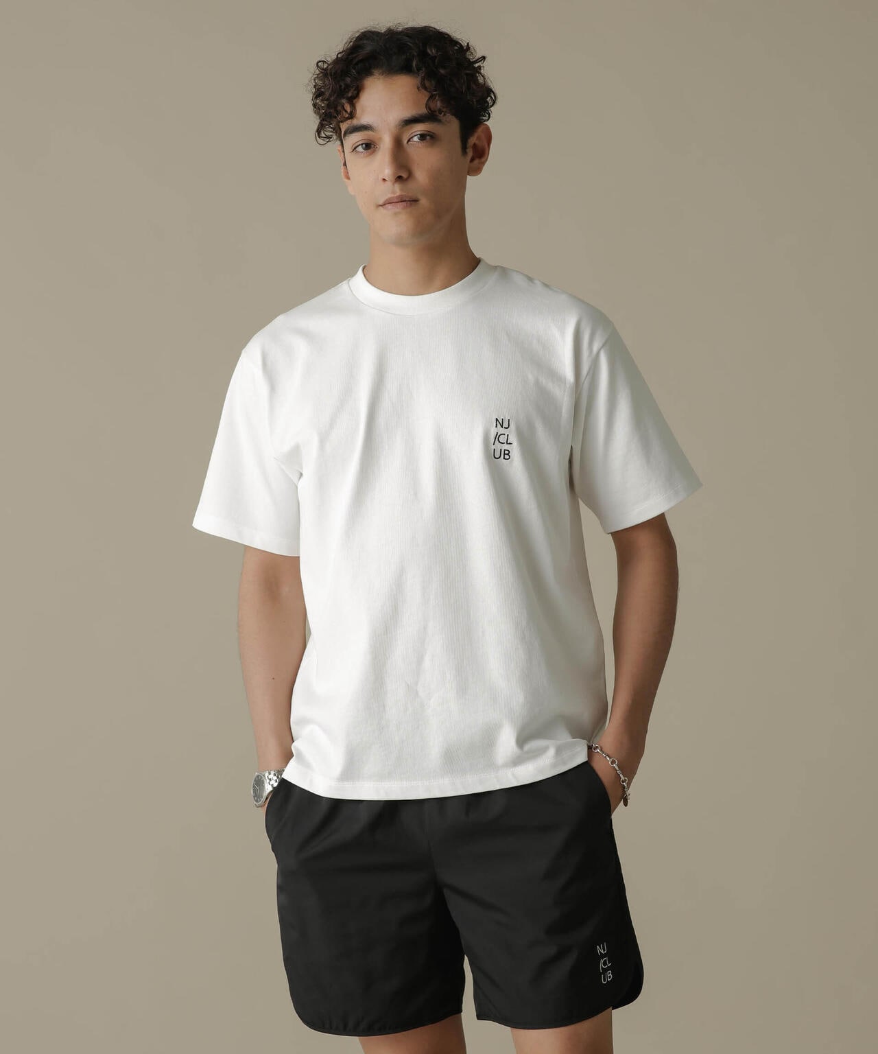 「NJ/CLUB」PARKSTOCK ベーシックTシャツ 6684124223