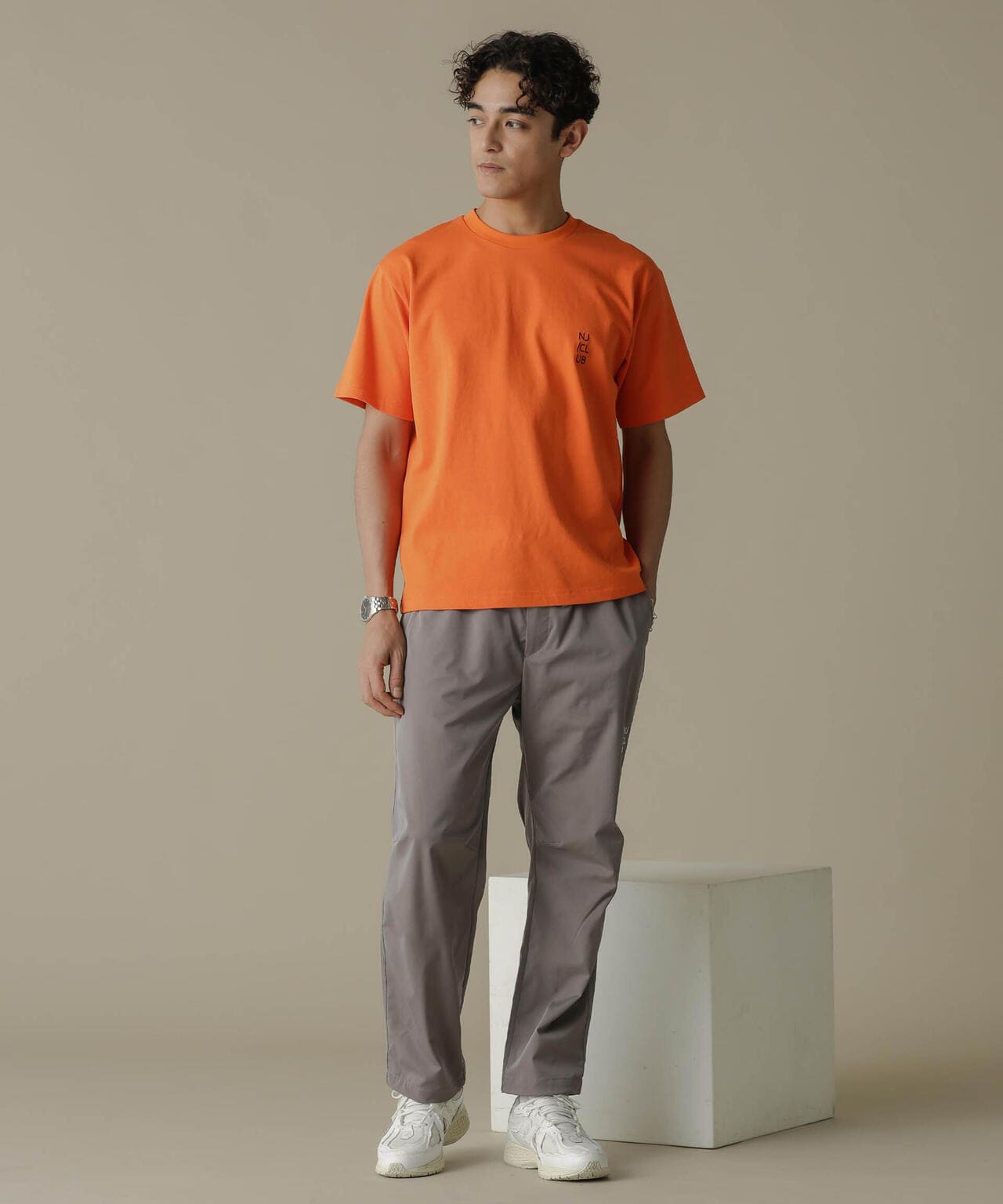 「NJ/CLUB」PARKSTOCK ベーシックTシャツ 6684124223