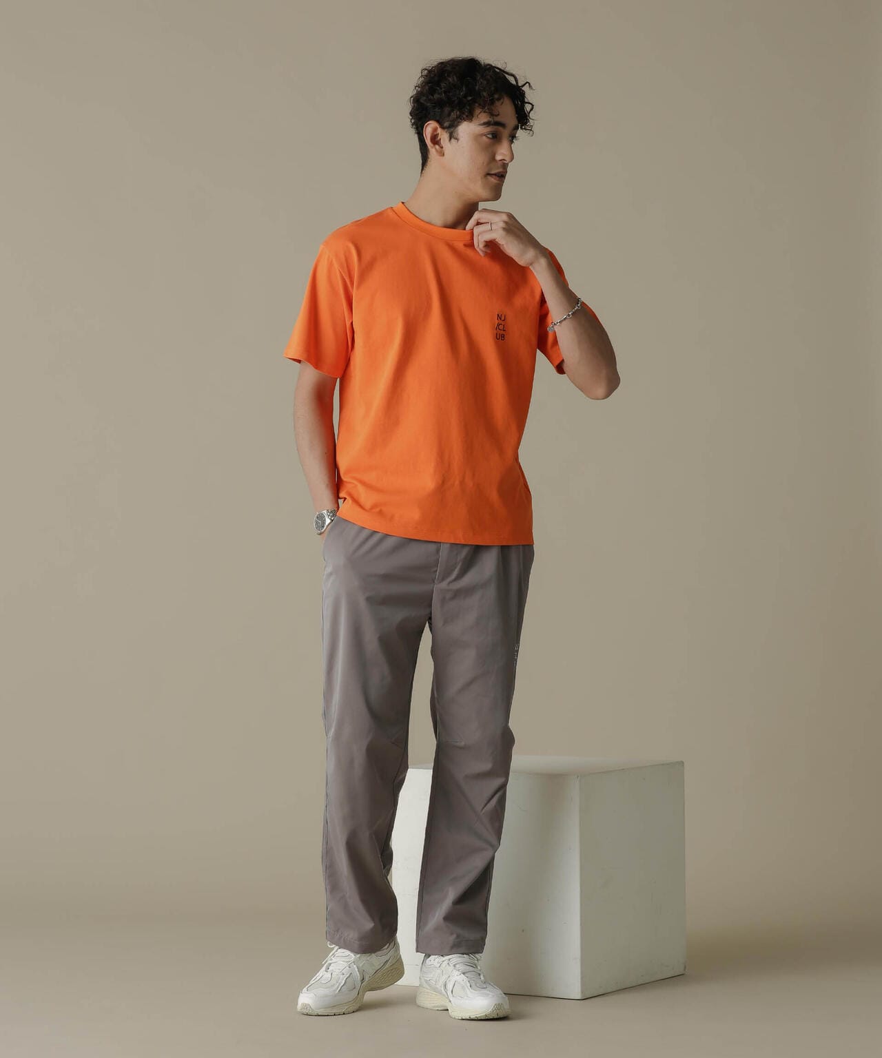 「NJ/CLUB」PARKSTOCK ベーシックTシャツ 6684124223