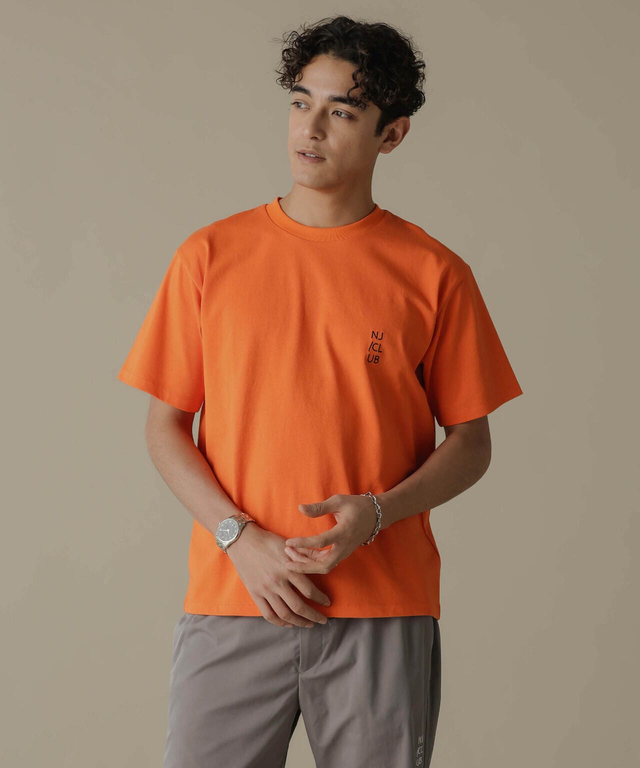 「NJ/CLUB」PARKSTOCK ベーシックTシャツ 6684124223