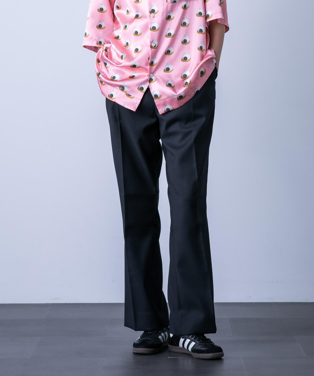 「HOTEL PALACE(オテルパラス)」ブーツカットスラックス 6684127218