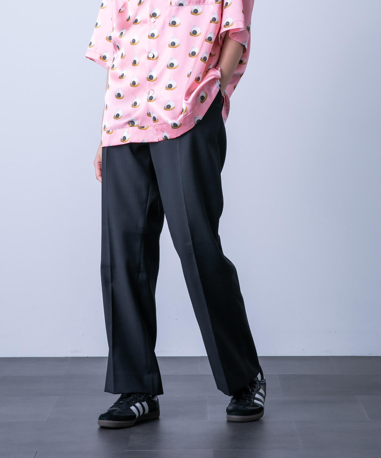 「HOTEL PALACE(オテルパラス)」ブーツカットスラックス 6684127218