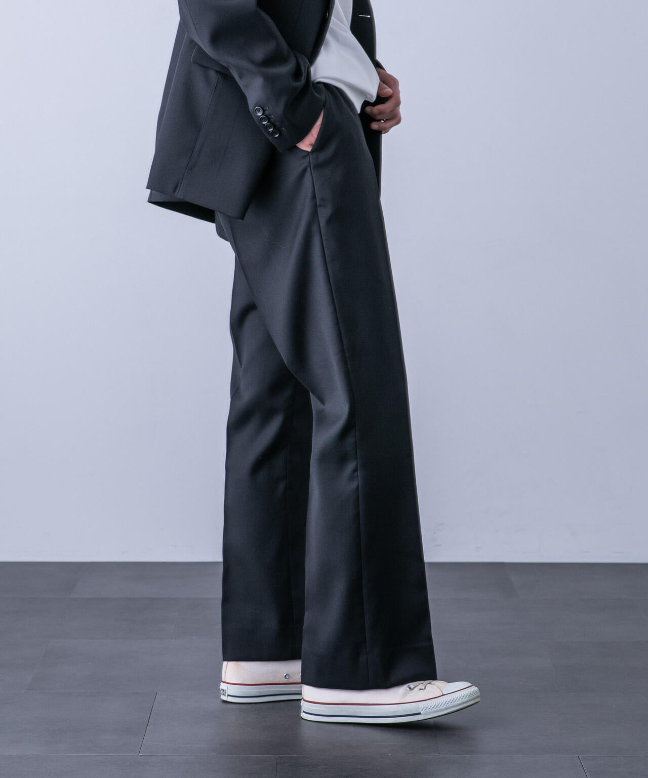 「HOTEL PALACE(オテルパラス)」ブーツカットスラックス 6684127218