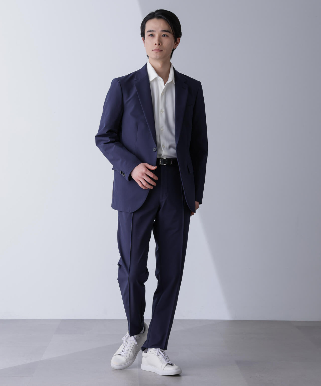 「N JACKET PREMIUM」TEXBRID(R)撥水ウラドットストレッチジャケット(セットアップ可) 6684217201