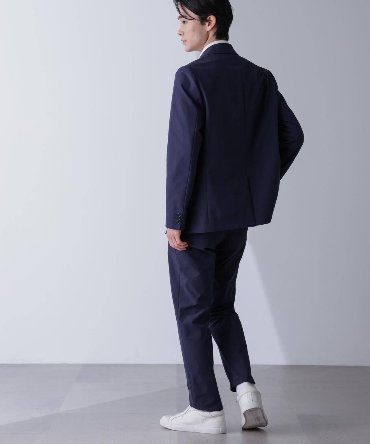 「N JACKET PREMIUM」TEXBRID(R)撥水ウラドットストレッチジャケット(セットアップ可) 6684217201
