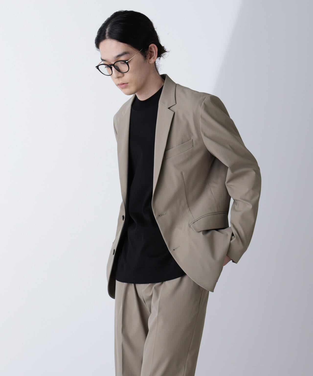 「Damerino」RE;NAPES(R) ツイルストレッチセットアップ 6684218201