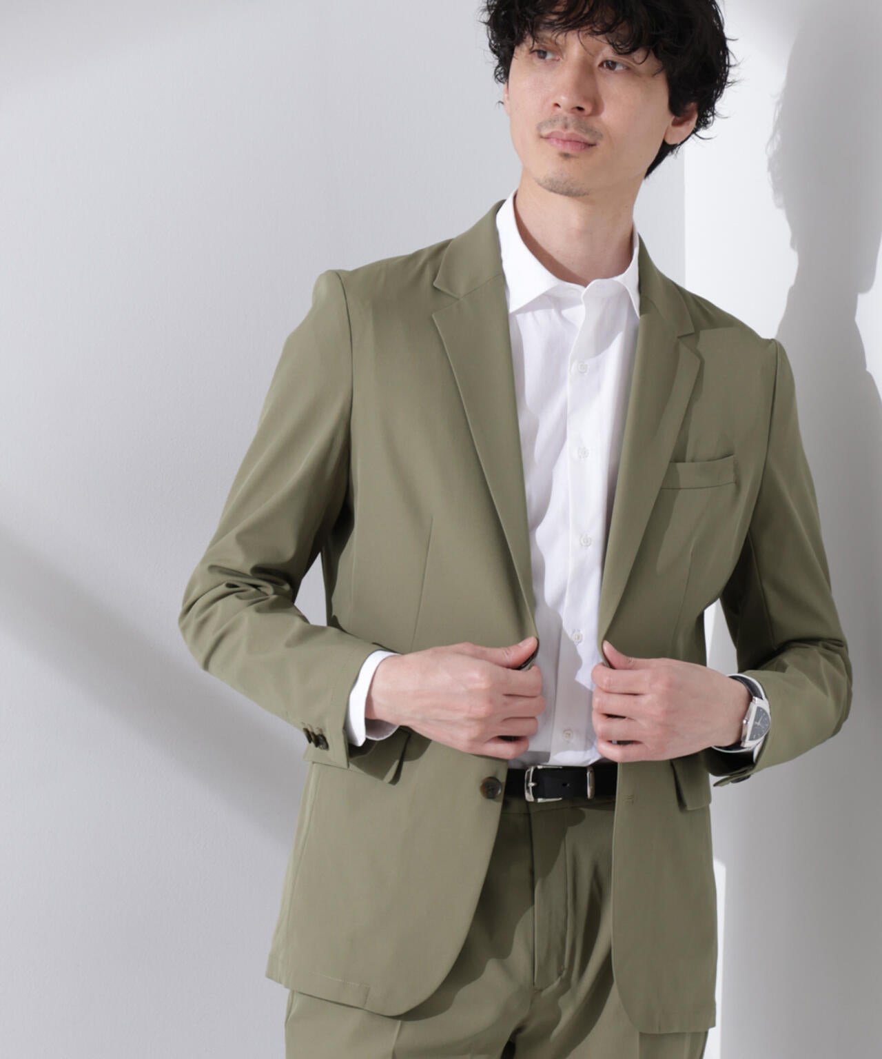 「Damerino」RE;NAPES(R) ツイルストレッチセットアップ 6684218201