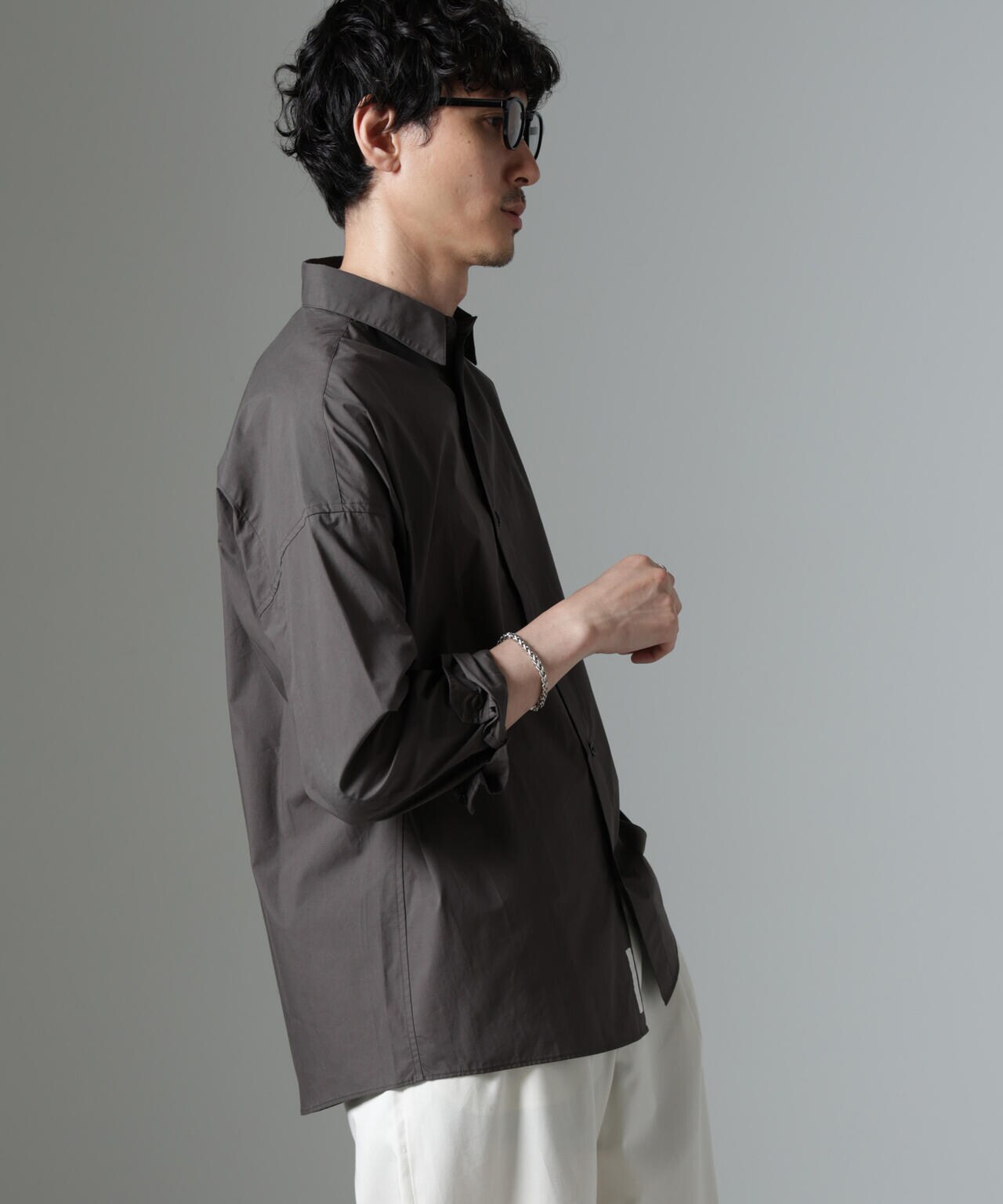 「大人のワイドシャツ」レギュラーカラー 長袖 6684220212