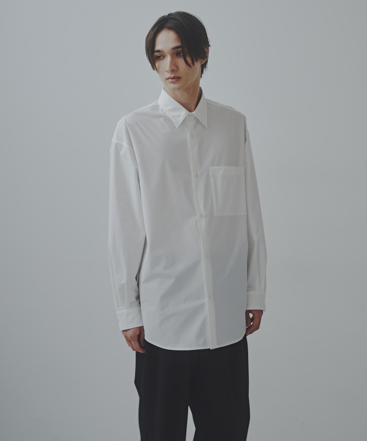 「Commonuse」SOLOTEX リラクシングプレーンシャツ 6684220215