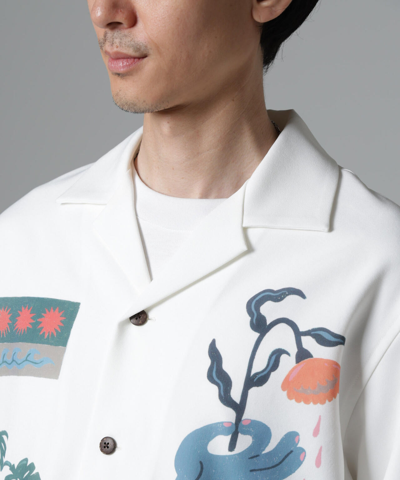 「Toyameg」modern academic オールインプリントブルゾン 6684220230