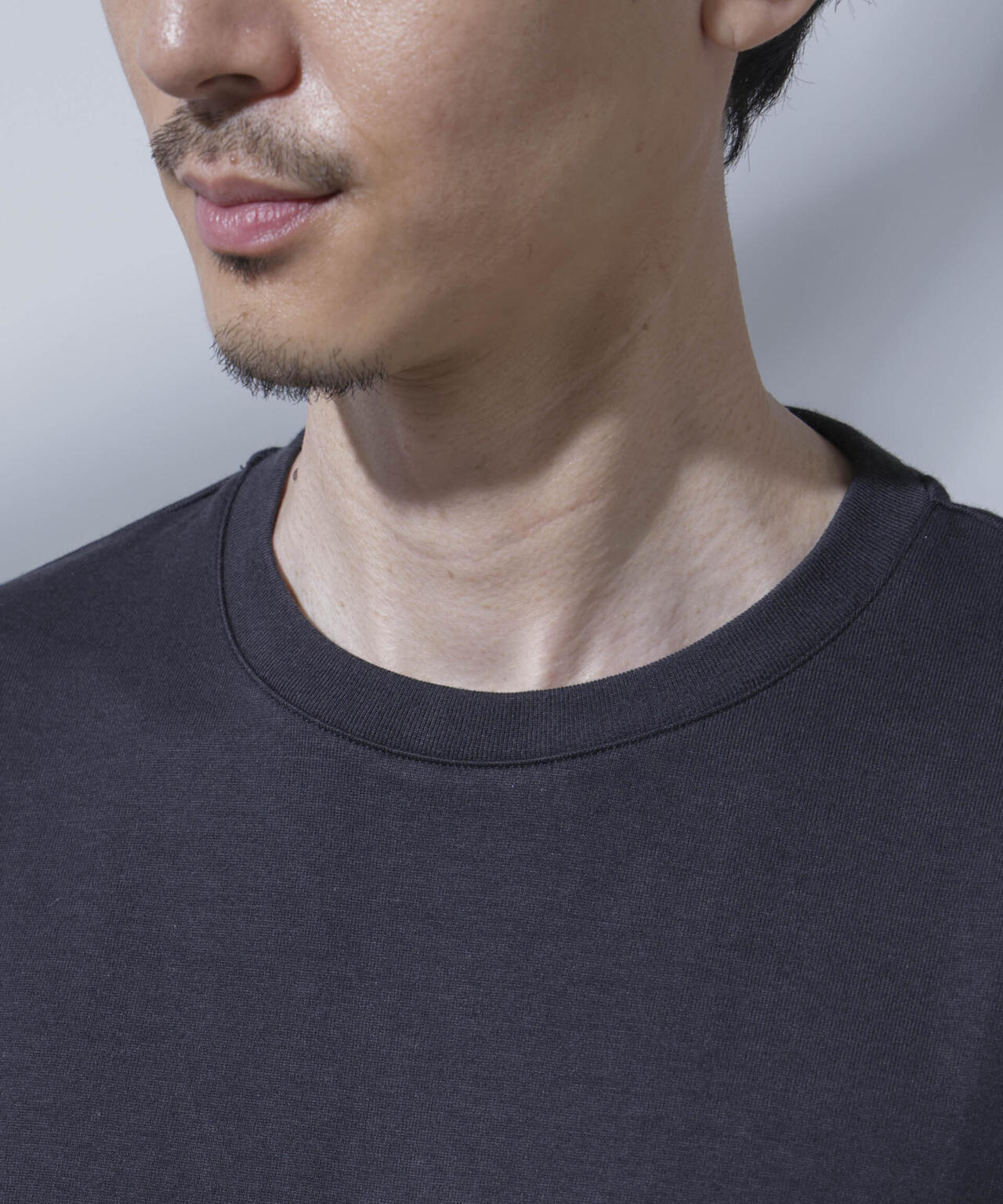 Anti Soaked(R)汗染み防止 クルーネックTシャツ 長袖 6684223205