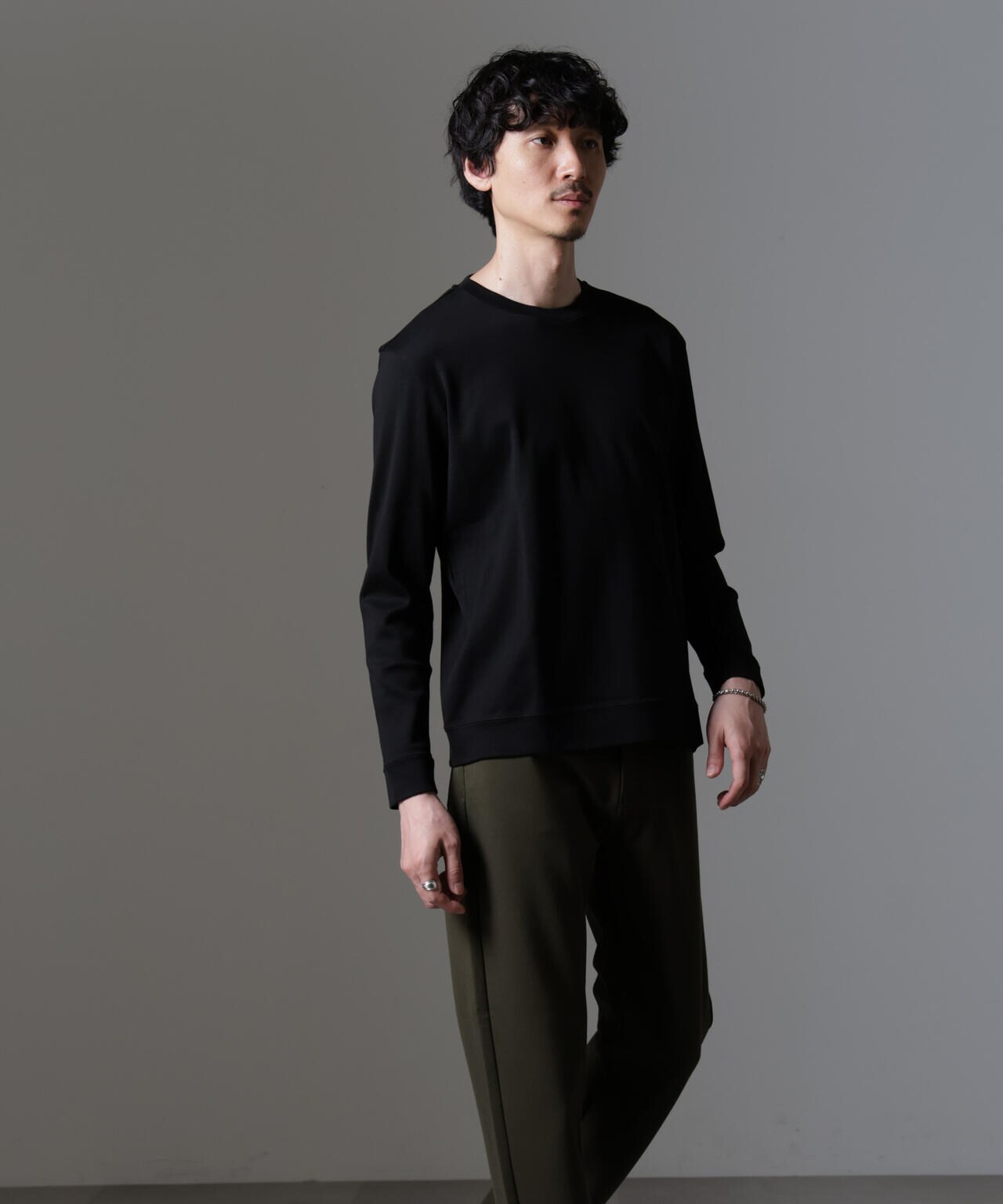 「FORMAL JERSEY」クルーネックカットソー長袖 6684223215