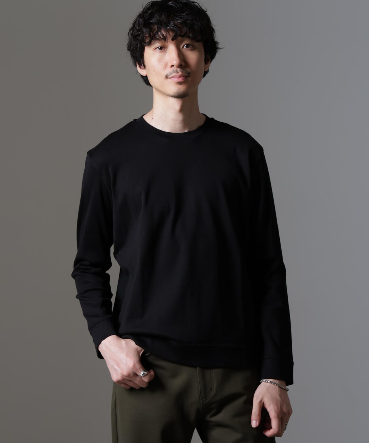 「FORMAL JERSEY」クルーネックカットソー長袖 6684223215