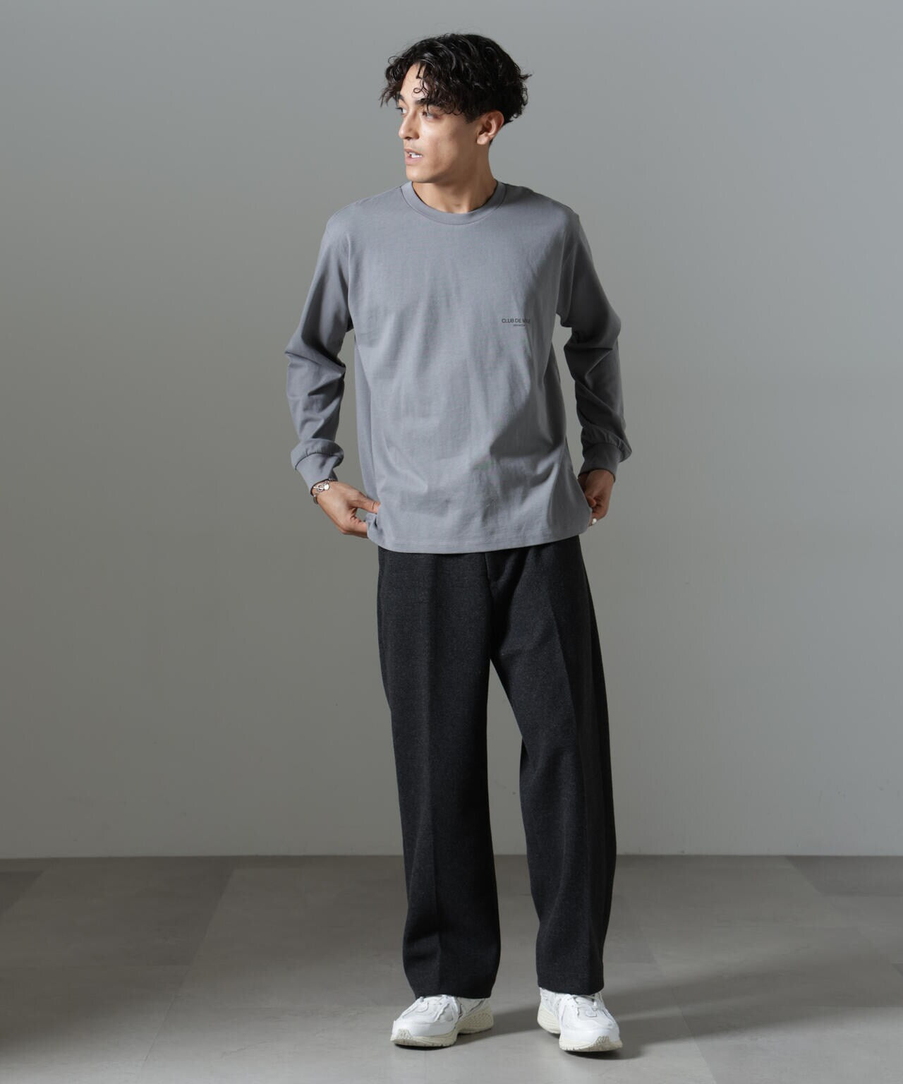 「NJ/CLUB」PARKSTOCK プリントロングスリーブTシャツ 6684223222
