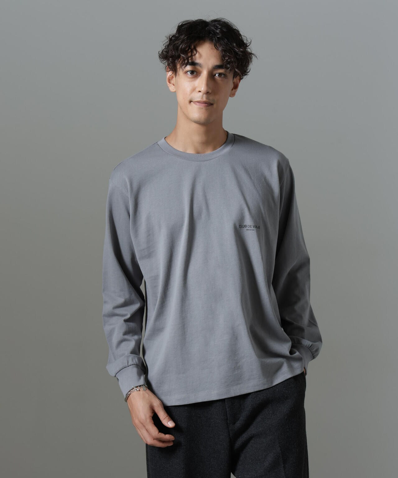 「NJ/CLUB」PARKSTOCK プリントロングスリーブTシャツ 6684223222