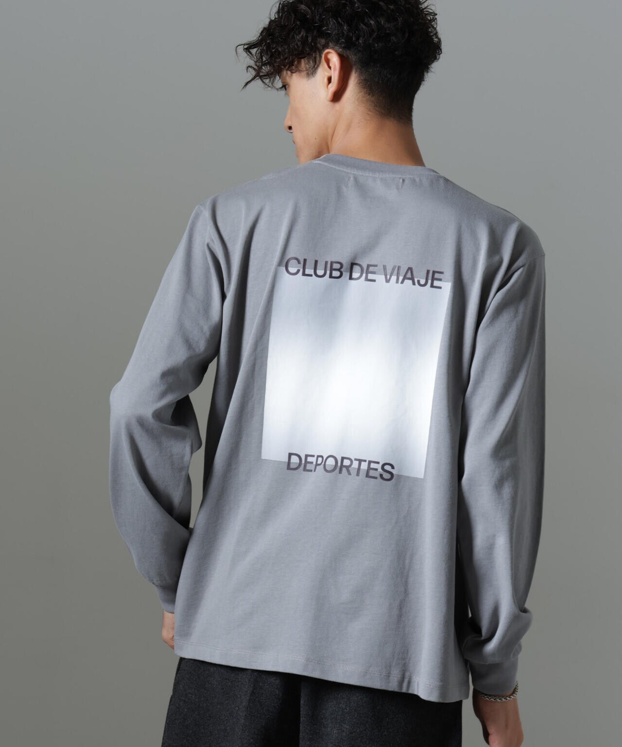 「NJ/CLUB」PARKSTOCK プリントロングスリーブTシャツ 6684223222