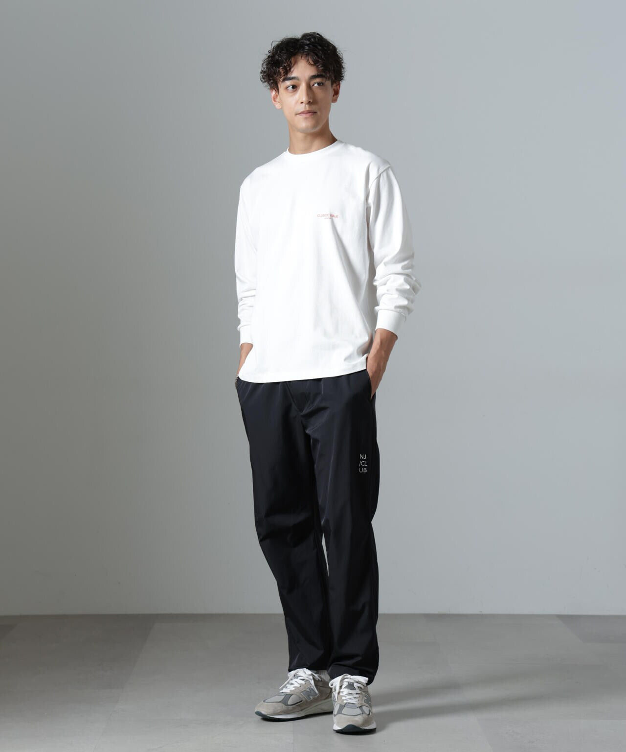 「NJ/CLUB」PARKSTOCK プリントロングスリーブTシャツ 6684223222