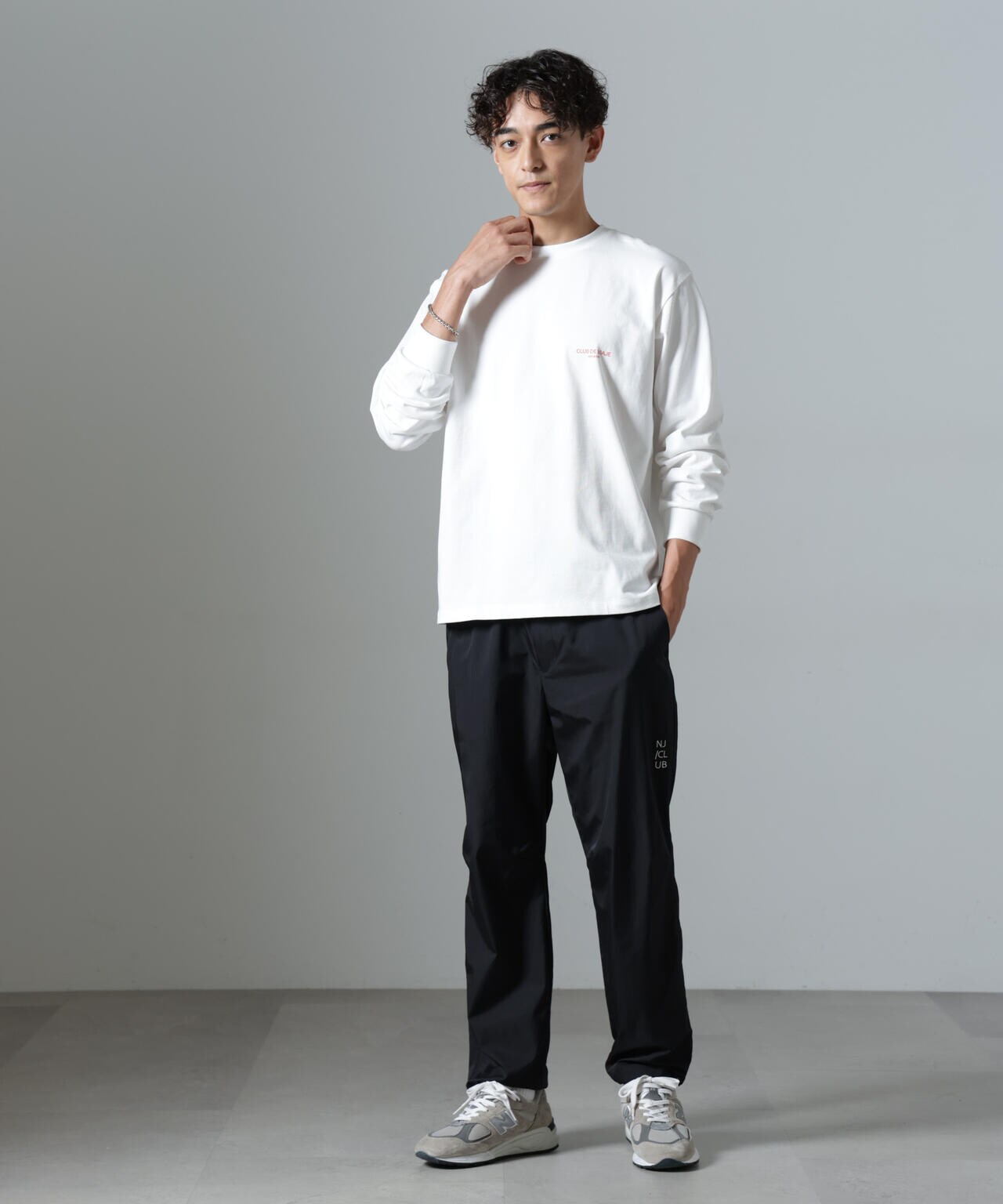 「NJ/CLUB」PARKSTOCK プリントロングスリーブTシャツ 6684223222