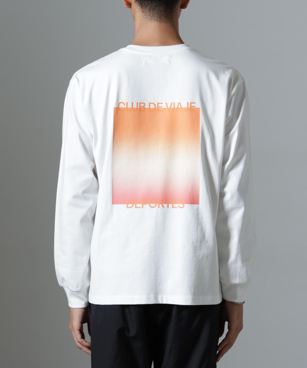 「NJ/CLUB」PARKSTOCK プリントロングスリーブTシャツ 6684223222