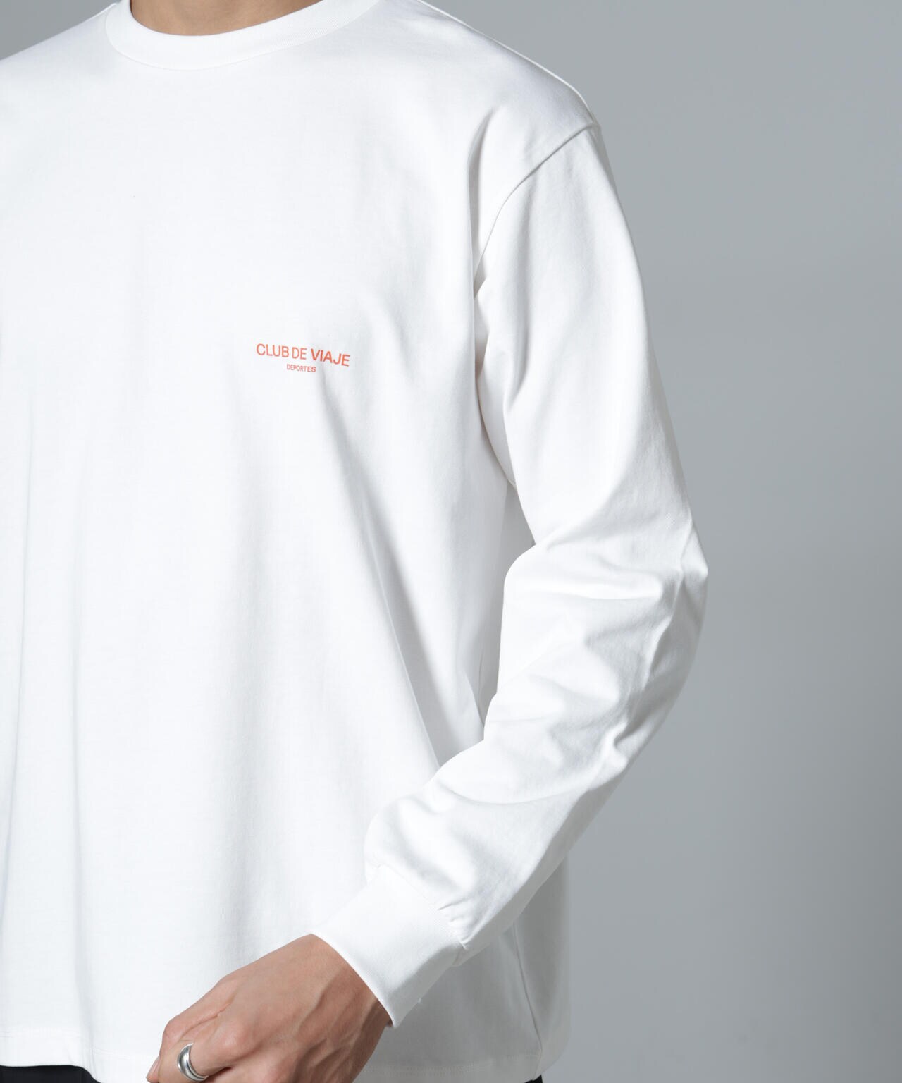「NJ/CLUB」PARKSTOCK プリントロングスリーブTシャツ 6684223222