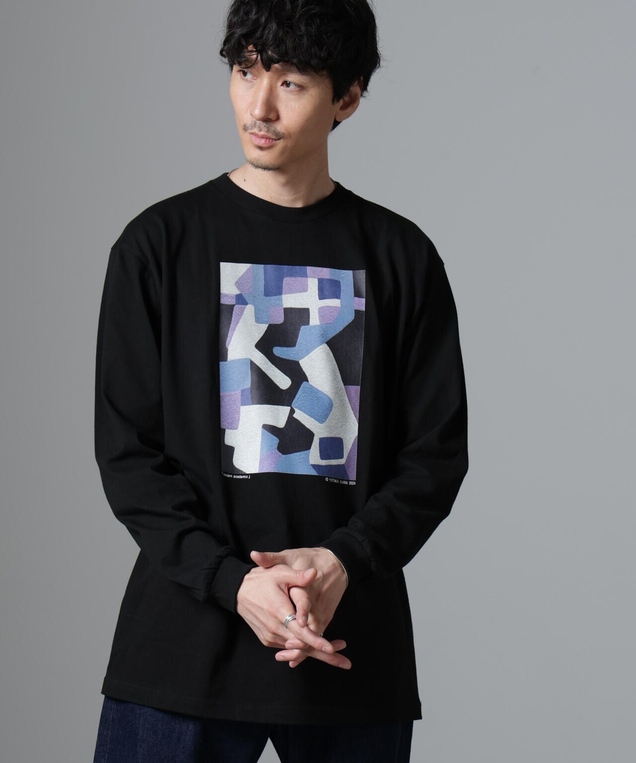 「着るアート」YUTAKA KAWAI ロングスリーブTEE 6684223240