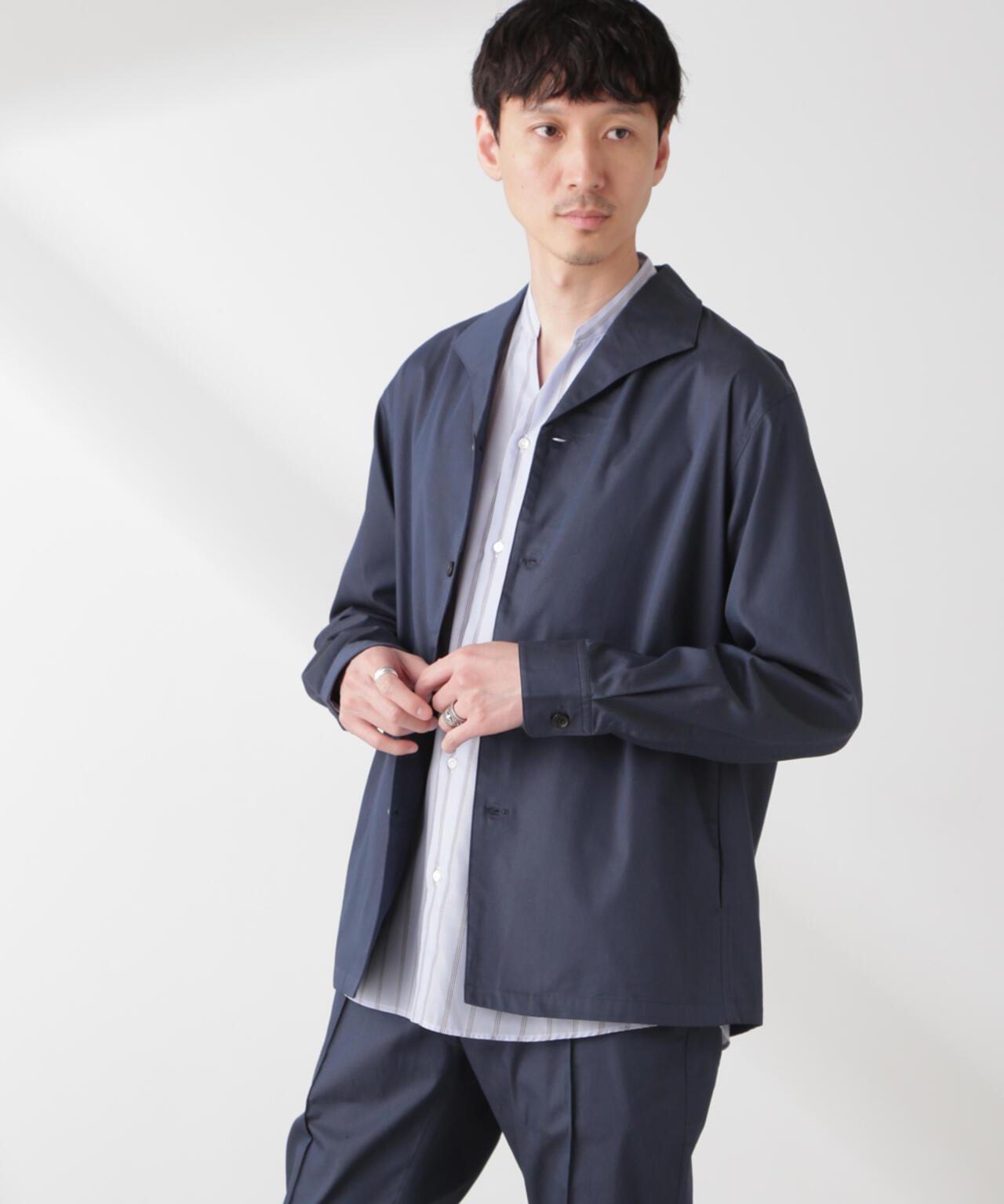 ソラーロライトストレッチワイドカラージャケット(セットアップ可) 6685112211