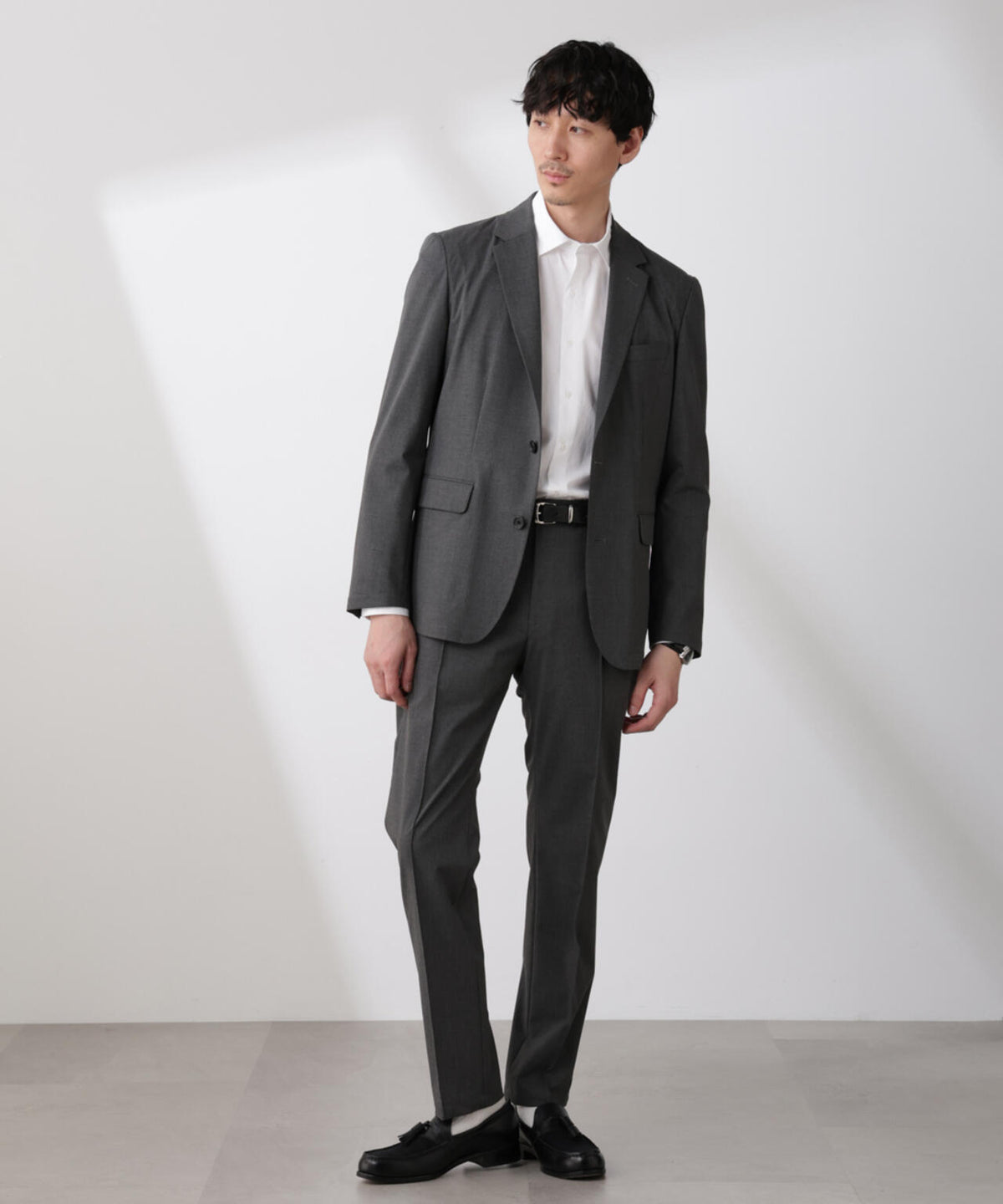「N JACKET BASIC」トロピカルストレッチジャケット(セットアップ可) 6685117202