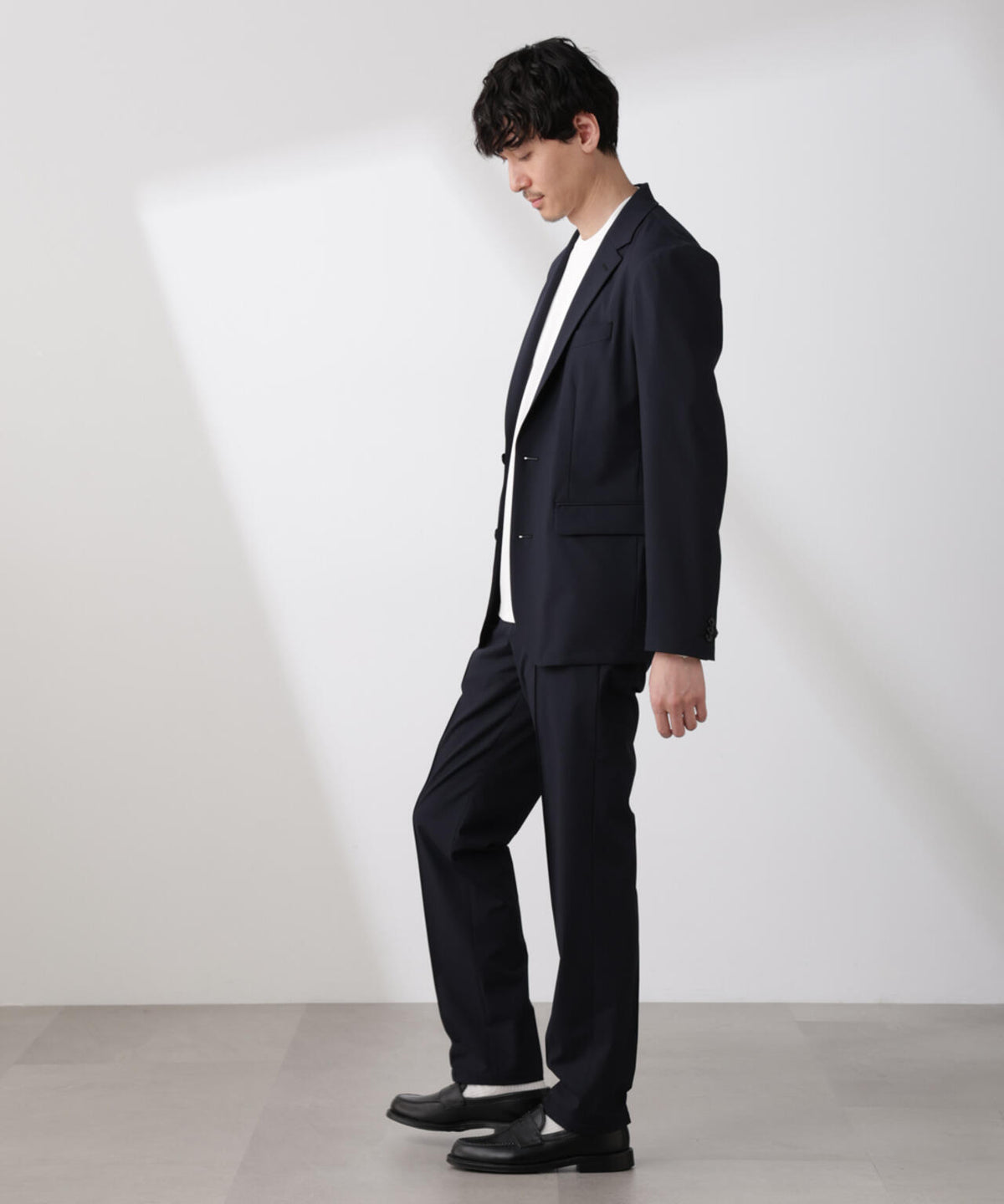 「N JACKET BASIC」トロピカルストレッチジャケット(セットアップ可) 6685117202