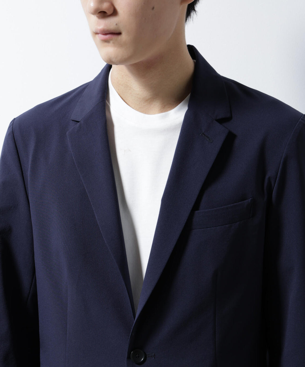 「N JACKET BASIC」ダントツオチール防汚テックストレッチジャケット(セットアップ可) 6685117205