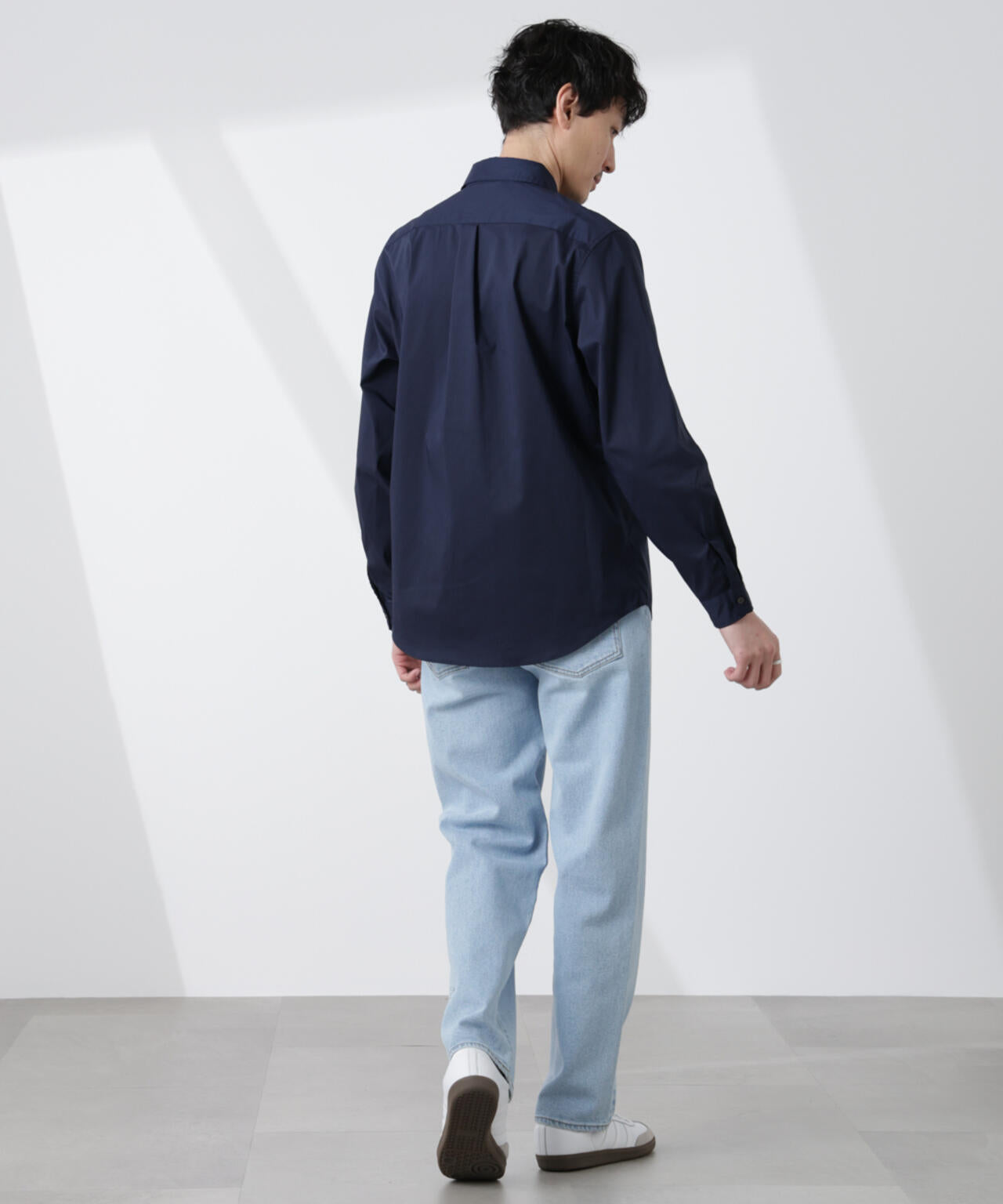 「ICE FLOW LINEN」カッタウェイシャツ 長袖 6685120207