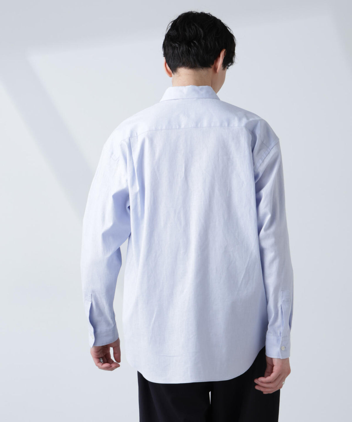 「BELGIUM LINEN FABRICS」リネンコットンレギュラーシャツ 6685120218