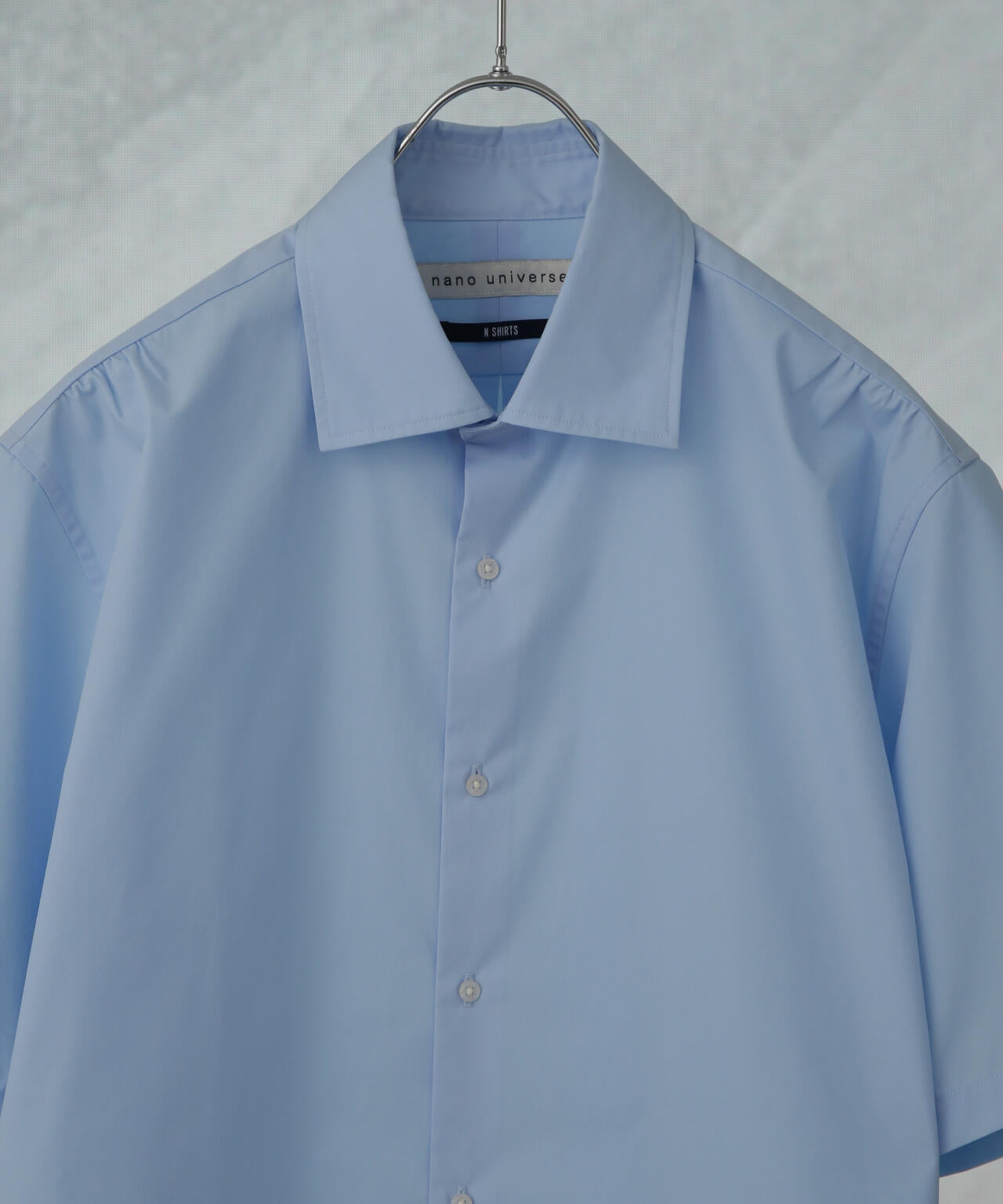 「N shirt」 速乾 セミワイドカラーシャツ半袖 6685121230