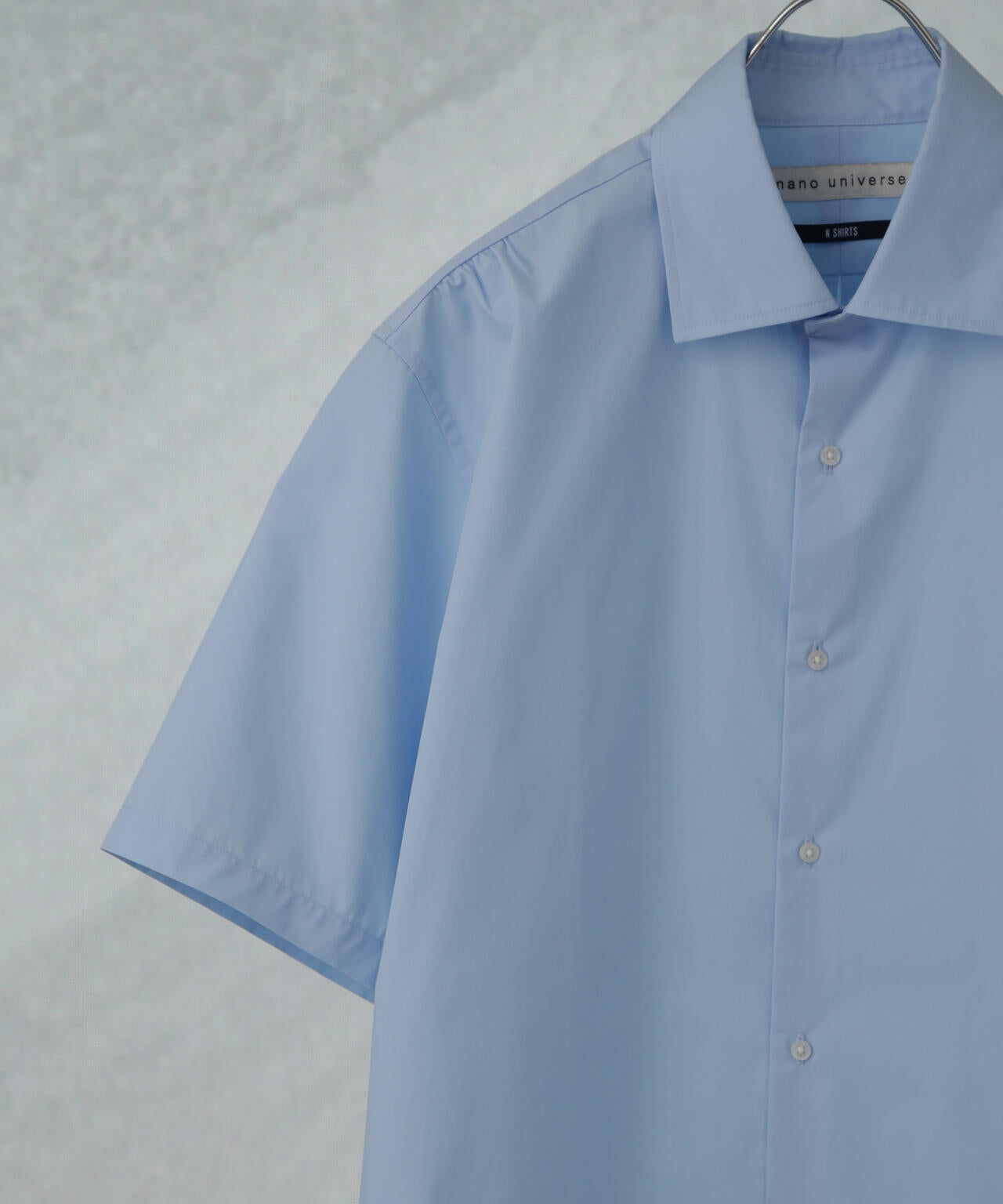 「N shirt」 速乾 セミワイドカラーシャツ半袖 6685121230