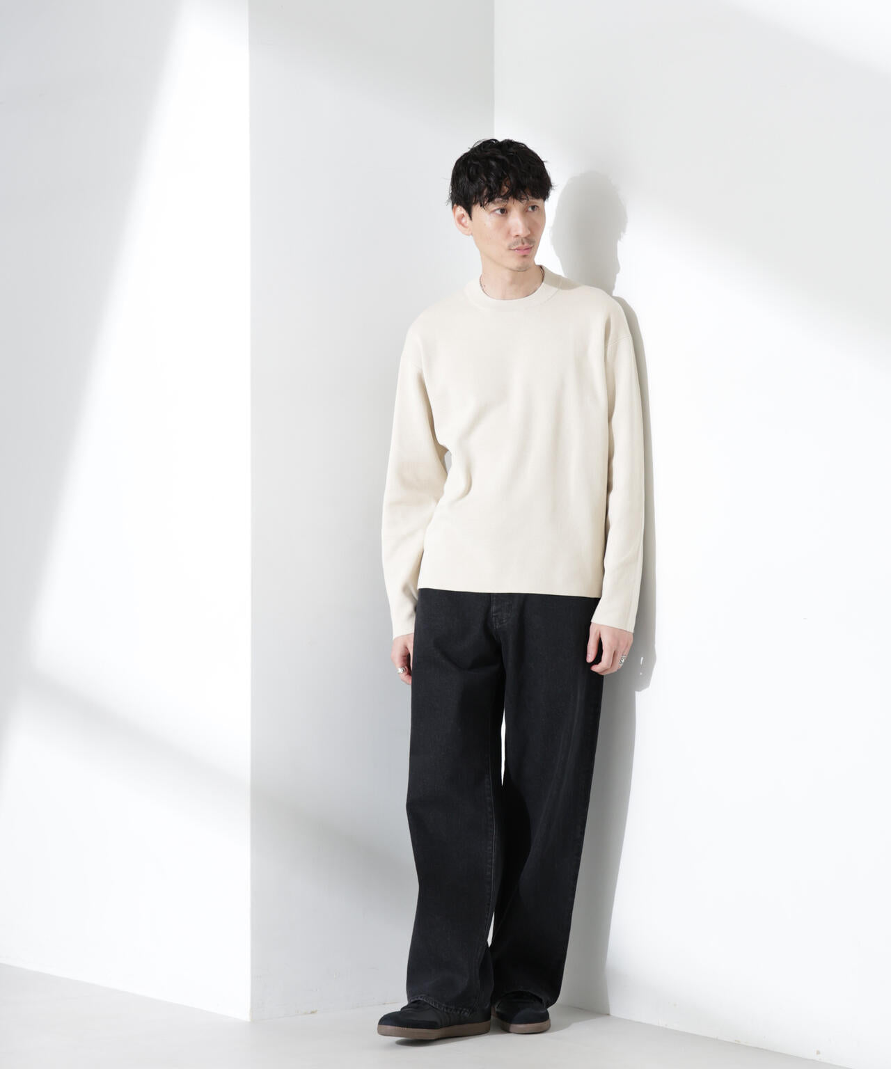 14ゲージミラノリブ ジャケTEE 長袖 (手洗い可能) 6685122211