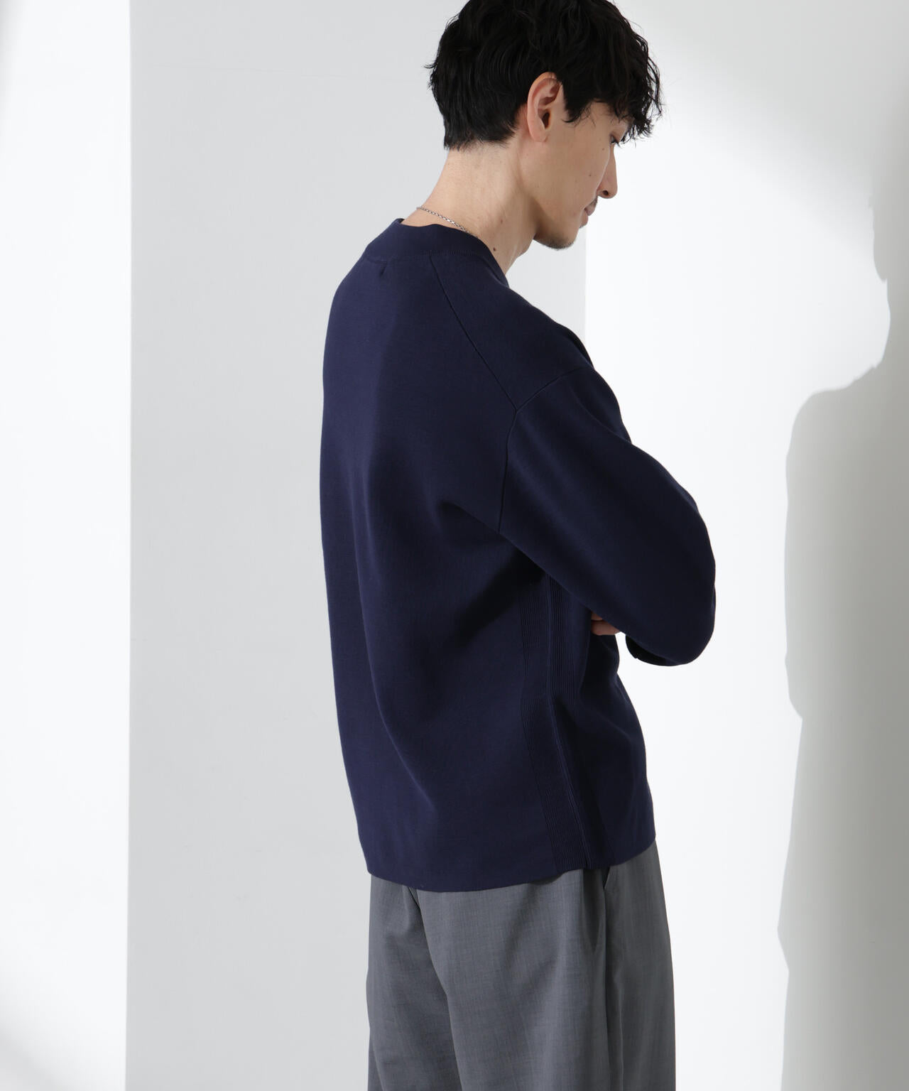 14ゲージミラノリブ ジャケTEE 長袖 (手洗い可能) 6685122211