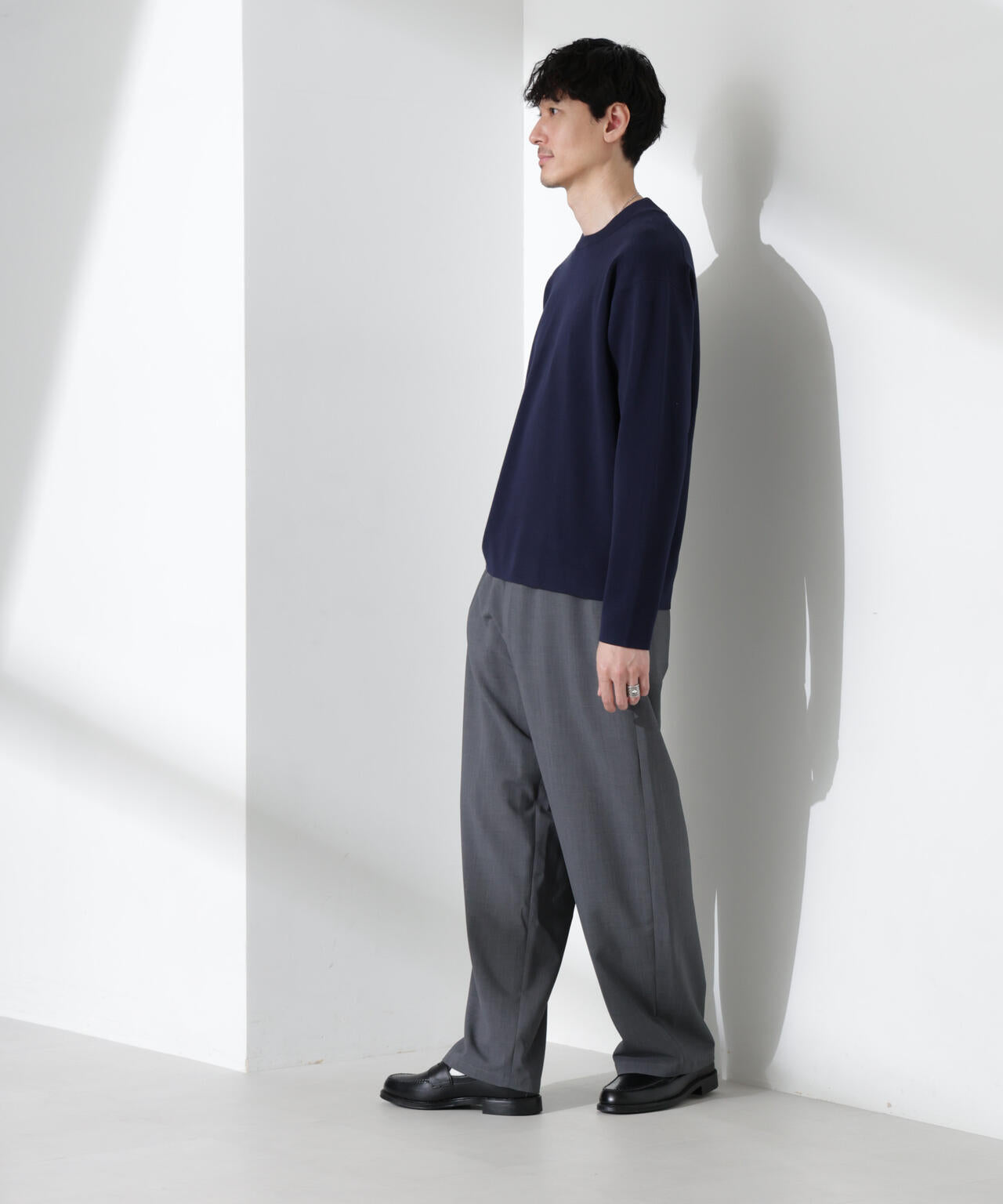 14ゲージミラノリブ ジャケTEE 長袖 (手洗い可能) 6685122211