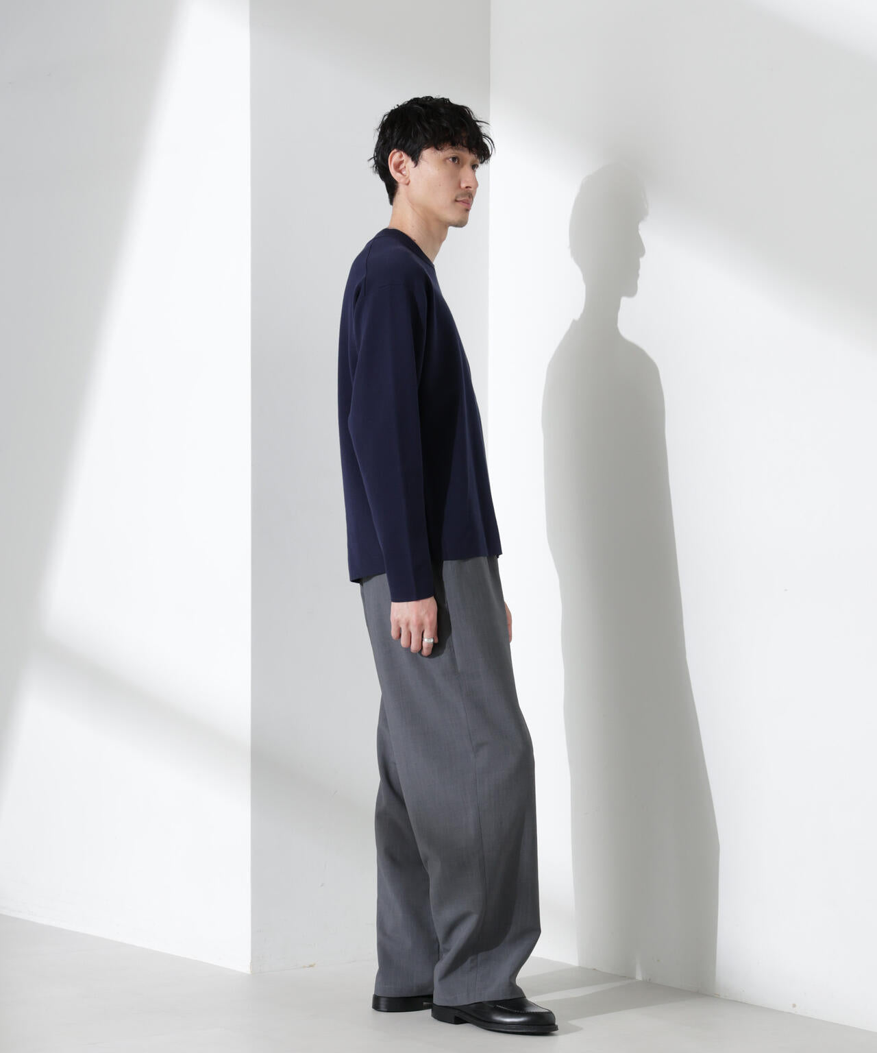 14ゲージミラノリブ ジャケTEE 長袖 (手洗い可能) 6685122211