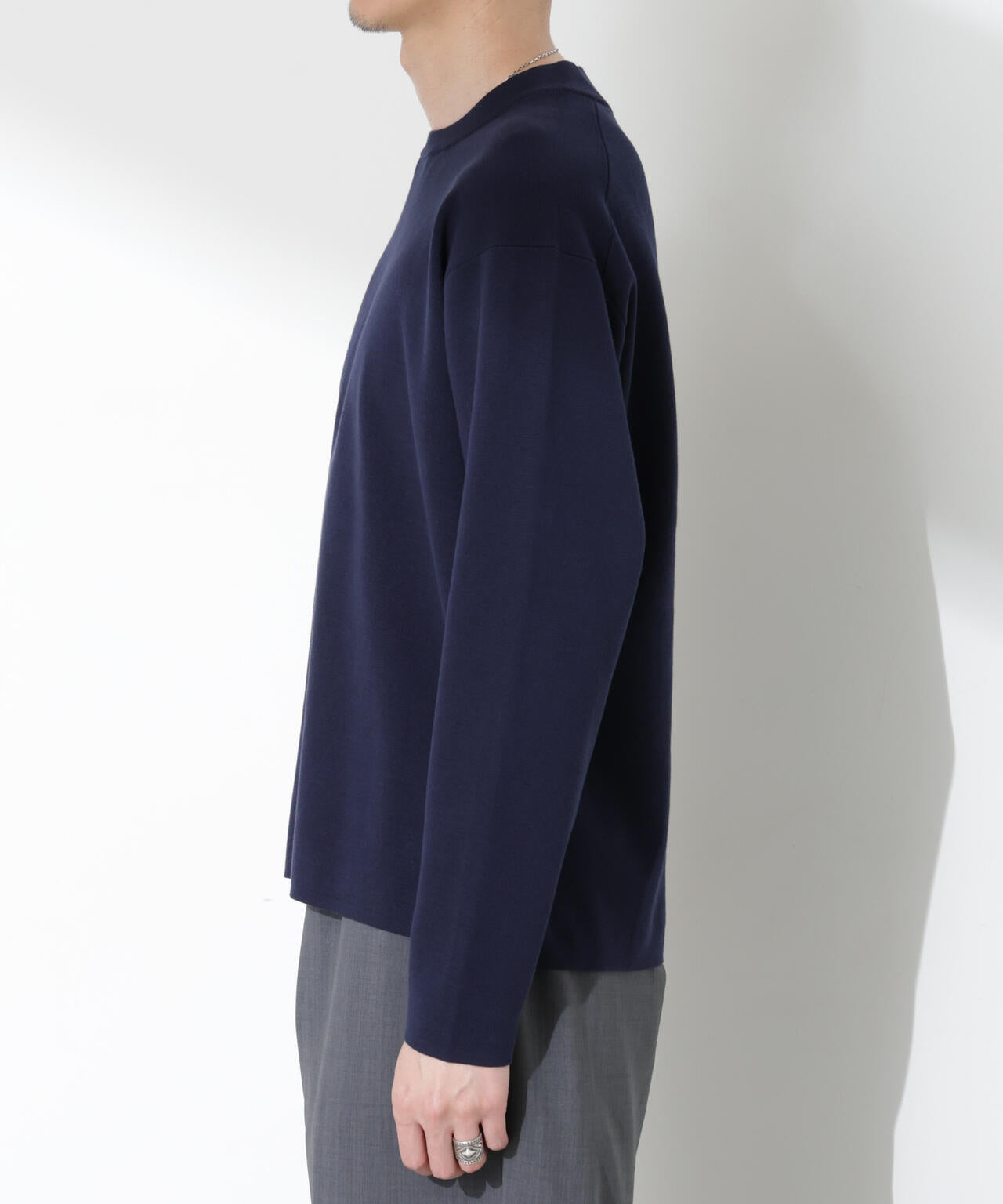 14ゲージミラノリブ ジャケTEE 長袖 (手洗い可能) 6685122211