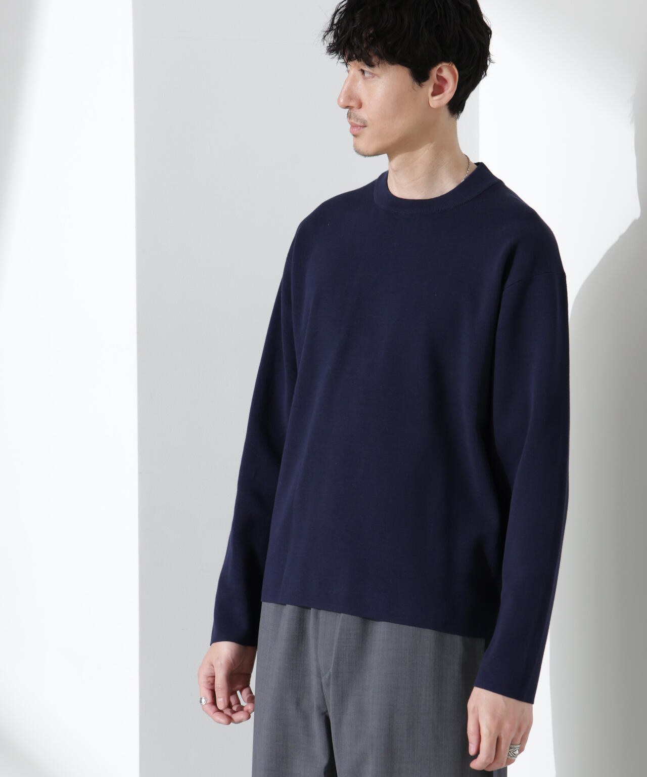 14ゲージミラノリブ ジャケTEE 長袖 (手洗い可能) 6685122211