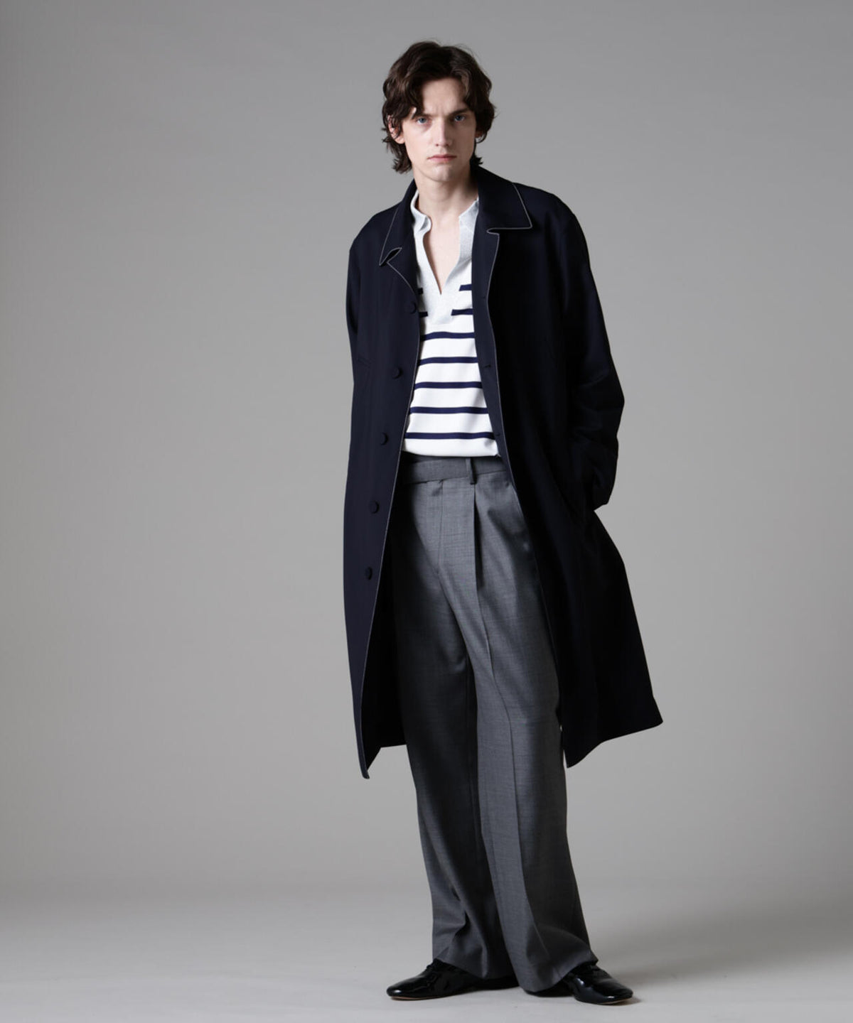 「ASSEMBLANC」シルクブレンドヤーンバスクスキッパー 6685122212