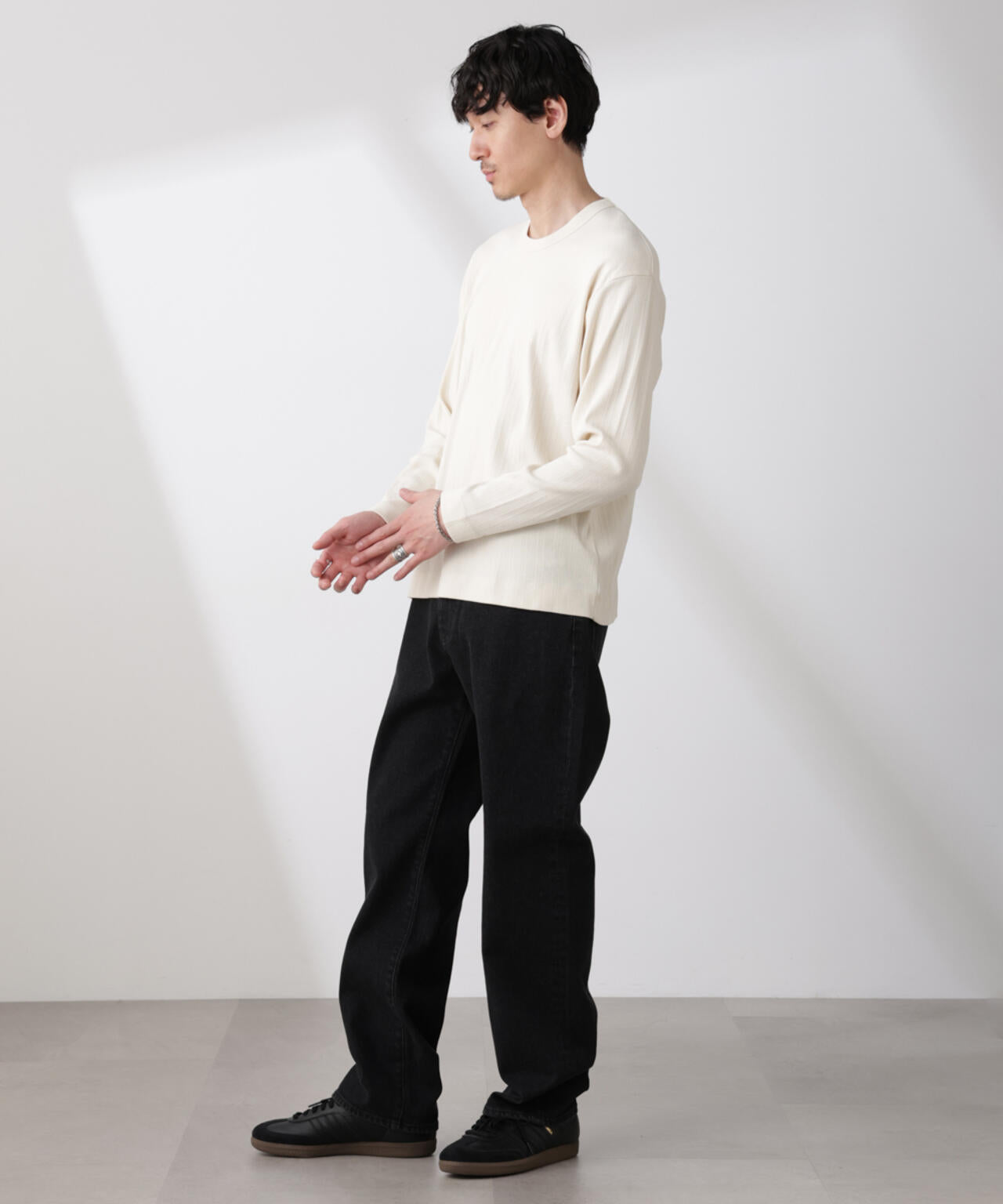 ランダムフライスロングスリーブTシャツ 長袖 6685123215