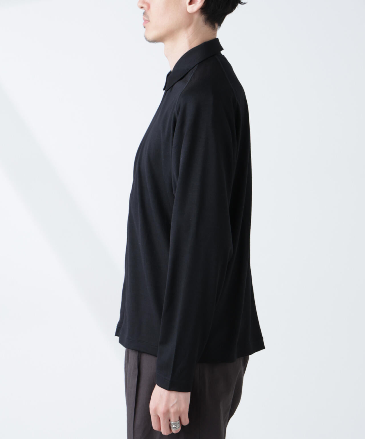 「ALL-DAYS COMFORT 100% WOOL」 ZIPプルオーバー 6685123222
