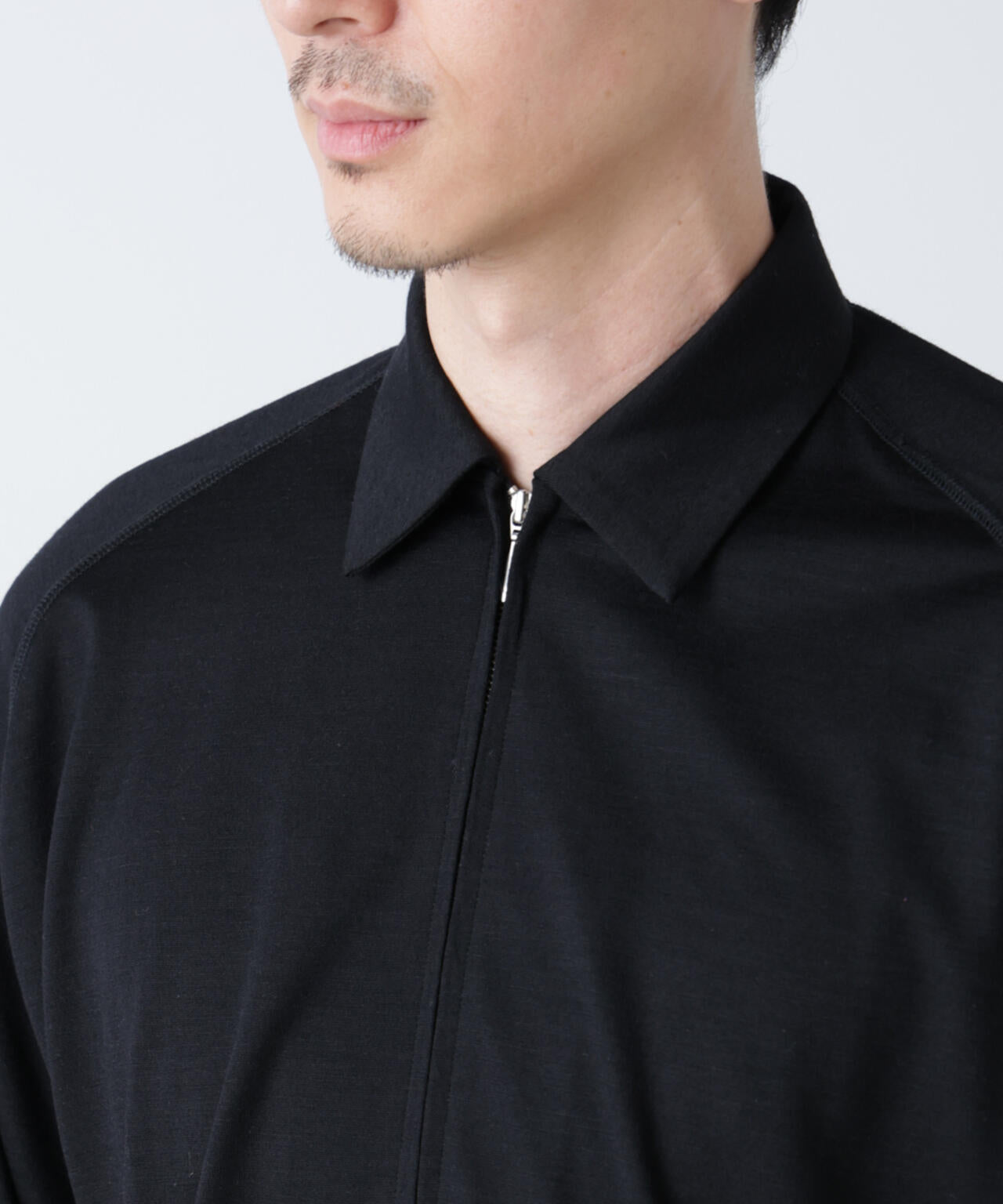 「ALL-DAYS COMFORT 100% WOOL」 ZIPプルオーバー 6685123222