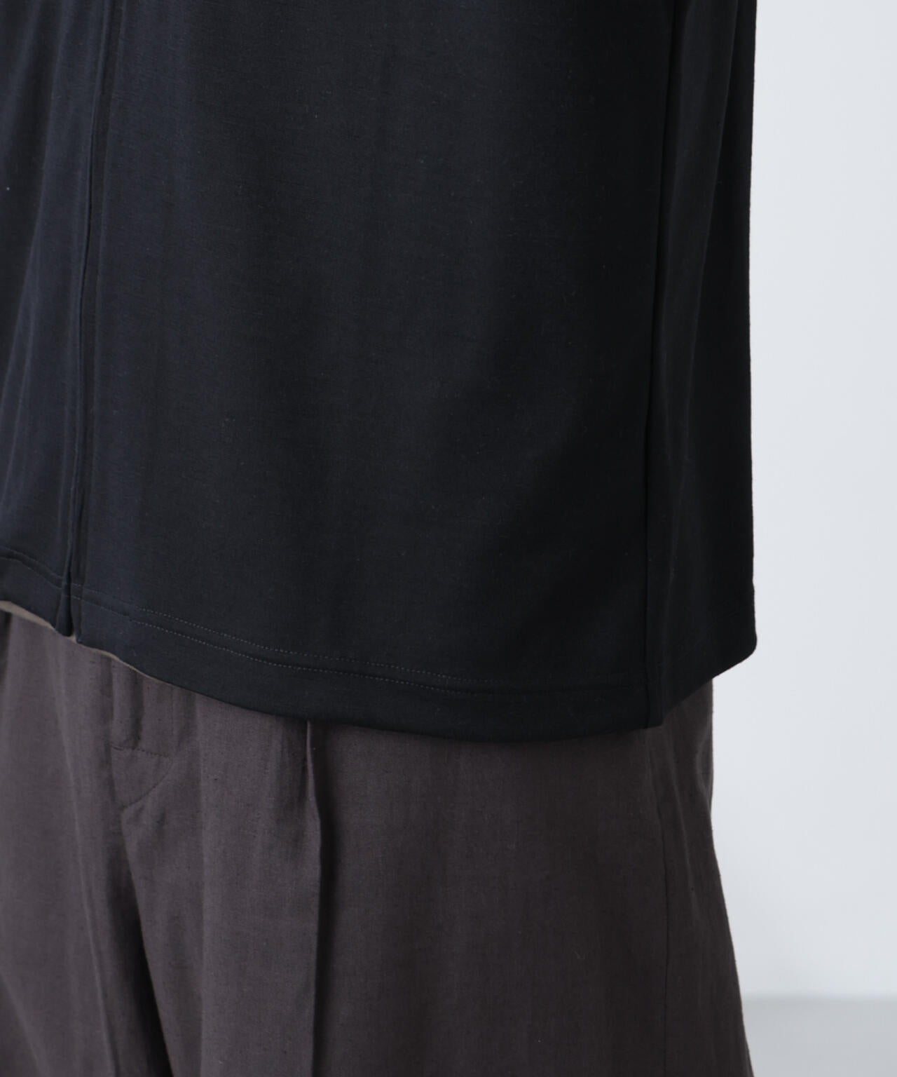 「ALL-DAYS COMFORT 100% WOOL」 ZIPプルオーバー 6685123222