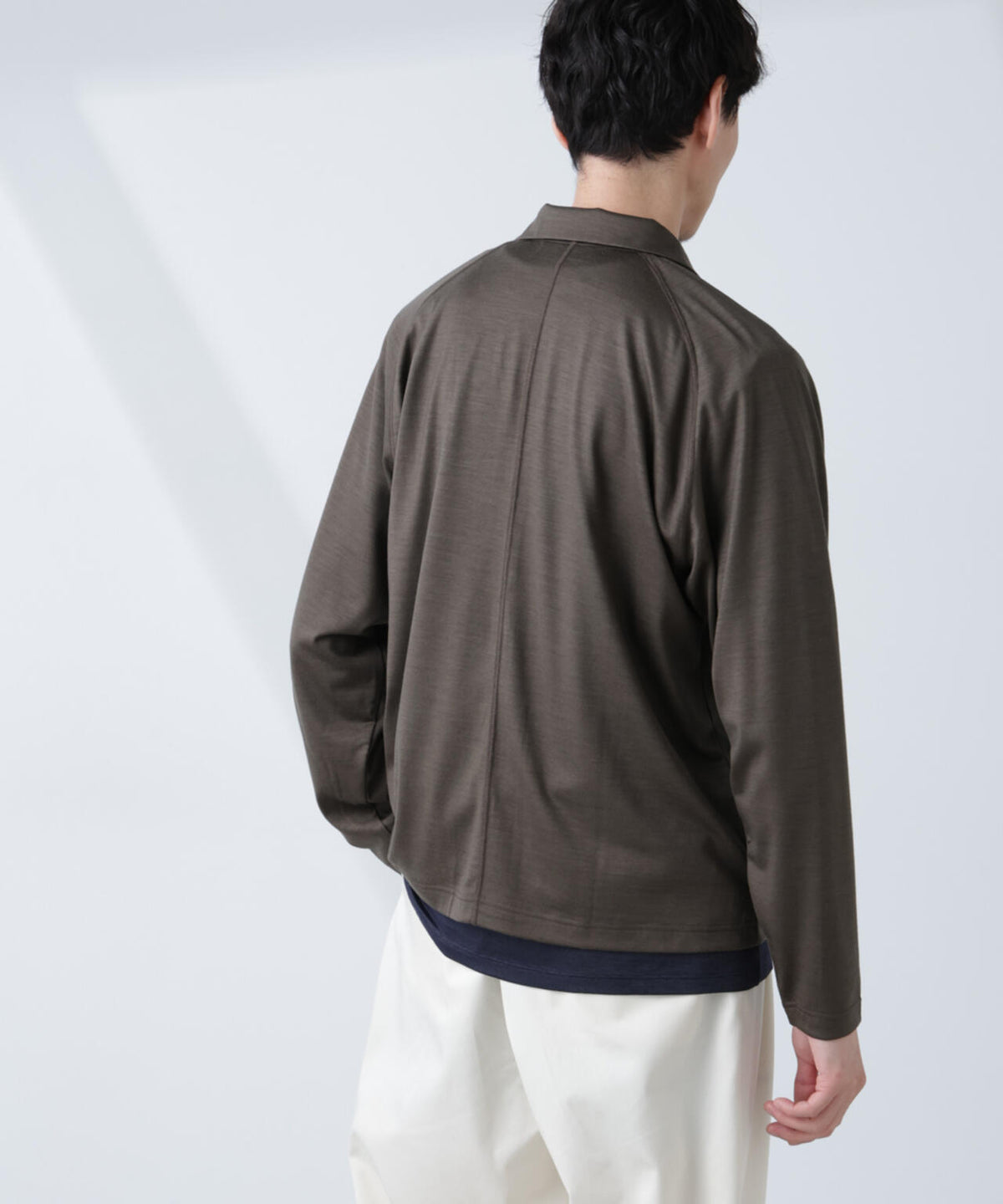 「ALL-DAYS COMFORT 100% WOOL」 ZIPプルオーバー 6685123222