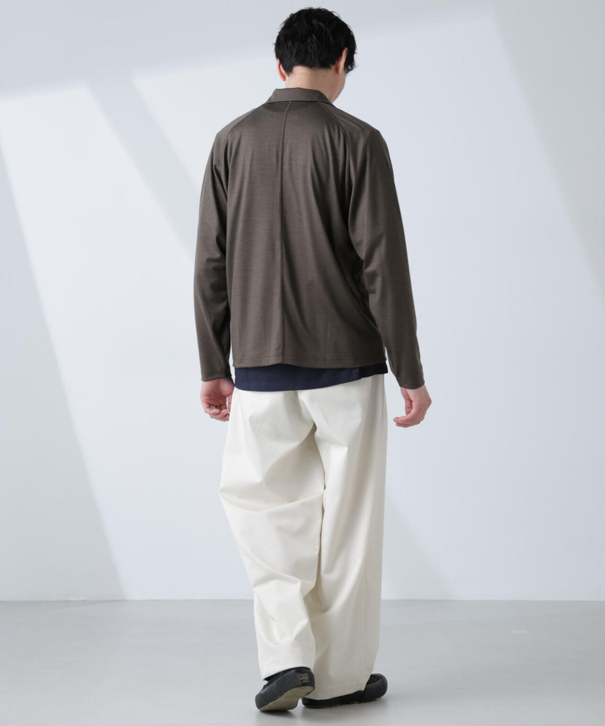 「ALL-DAYS COMFORT 100% WOOL」 ZIPプルオーバー 6685123222