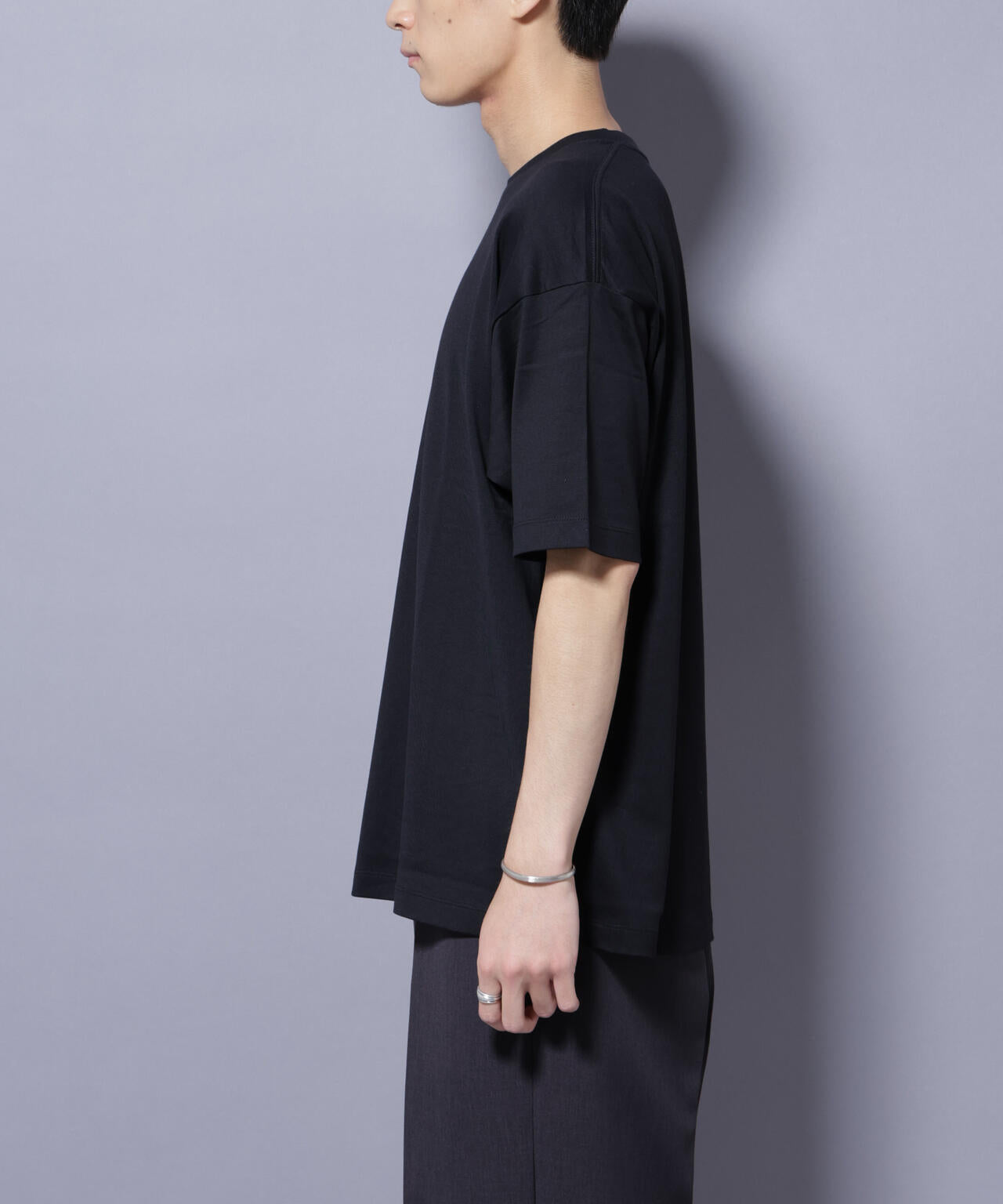 Anti Soaked(R) 汗染み防止 クルーネック ビッグシルエットTシャツ 6685124203