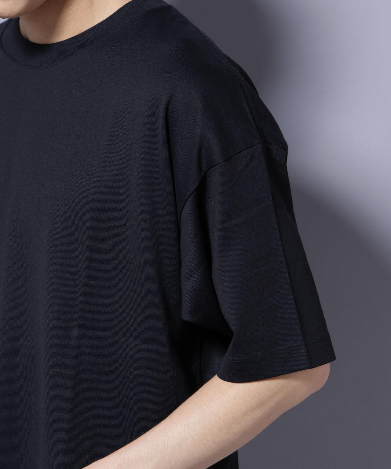 Anti Soaked(R) 汗染み防止 クルーネック ビッグシルエットTシャツ 6685124203